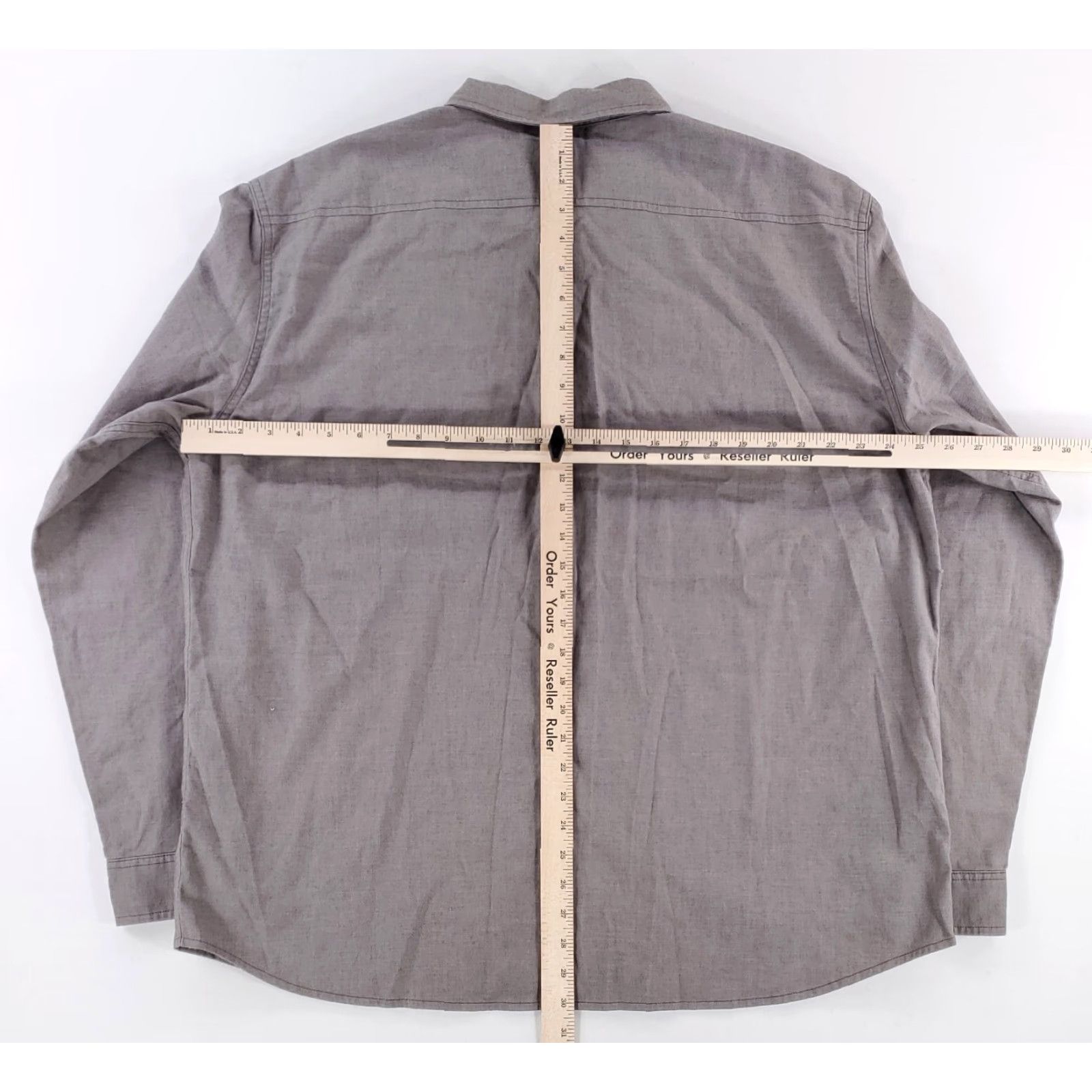 SITKA Sitka Ambary Button Up Shirt Long Sleeve Gray Mens XXL Size US XXL / EU 58 / 5 - 4 Thumbnail