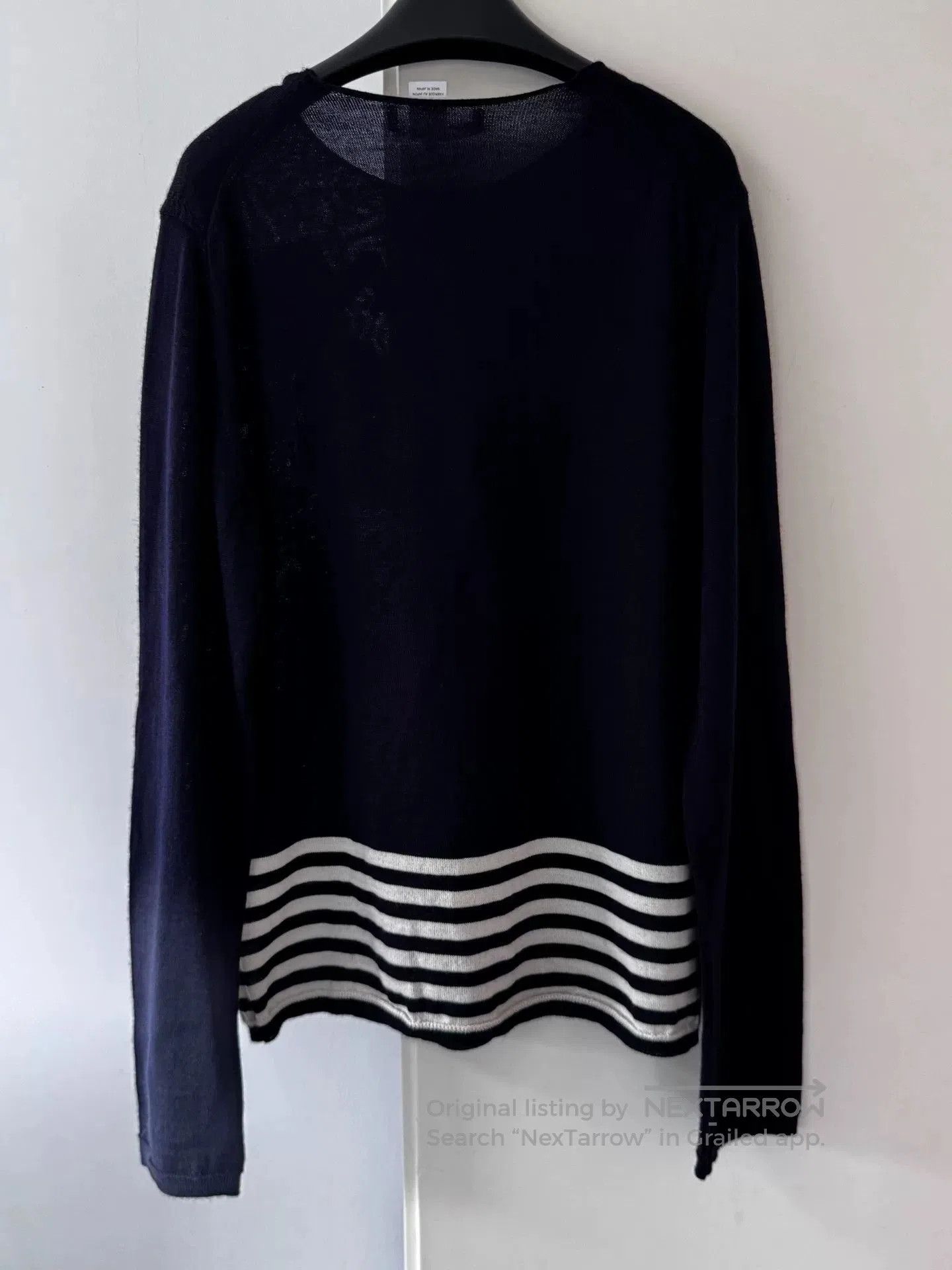 Comme des Garcons SHIRT CDG SHIRT Blue Stripe Sweatshirt. Size US S / EU 44-46 / 1 - 8 Thumbnail