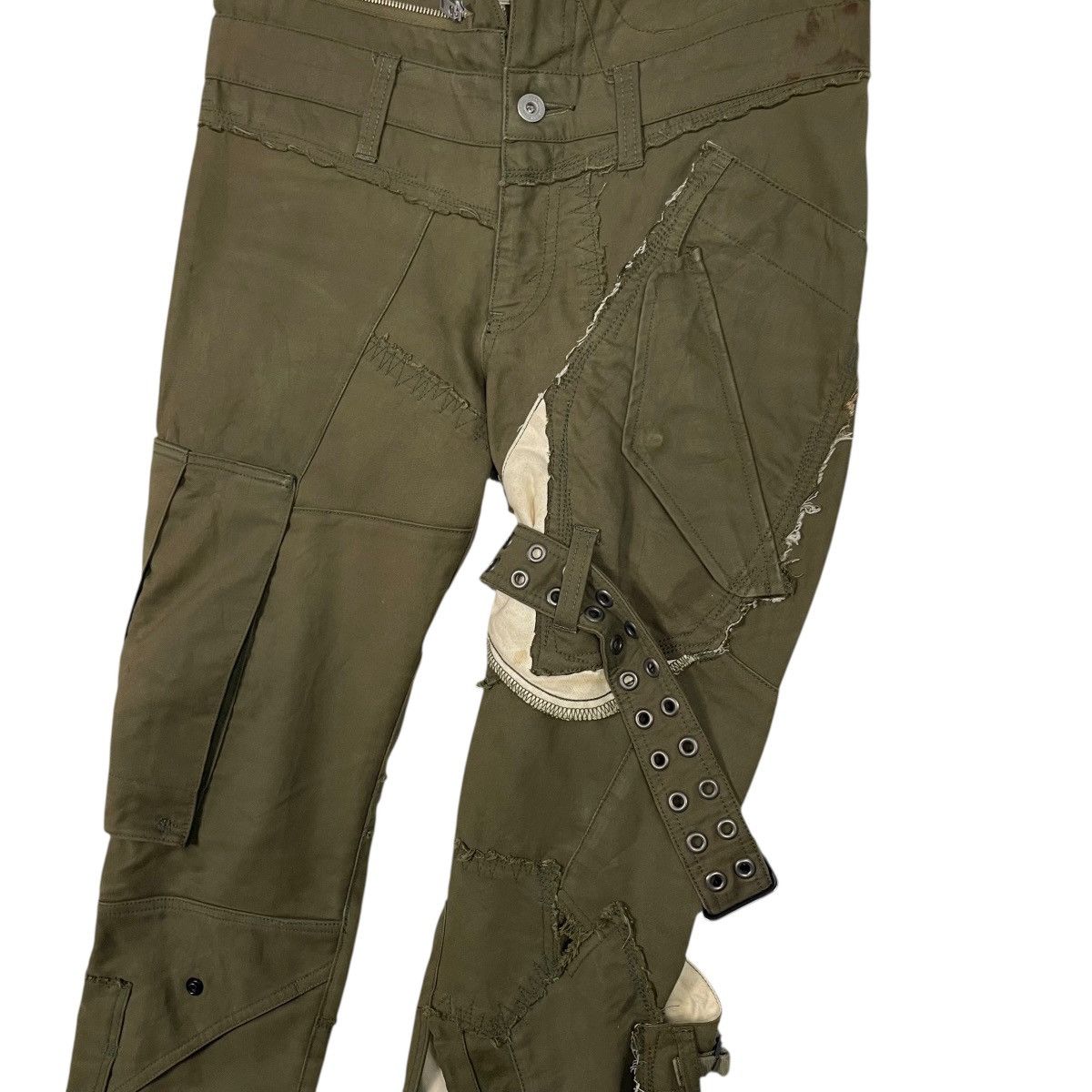 Comme des Garcons Junya Watanabe Cdg AW2006 Deconstructed Military Cargo Pants Size US 32 / EU 48 - 7 Thumbnail