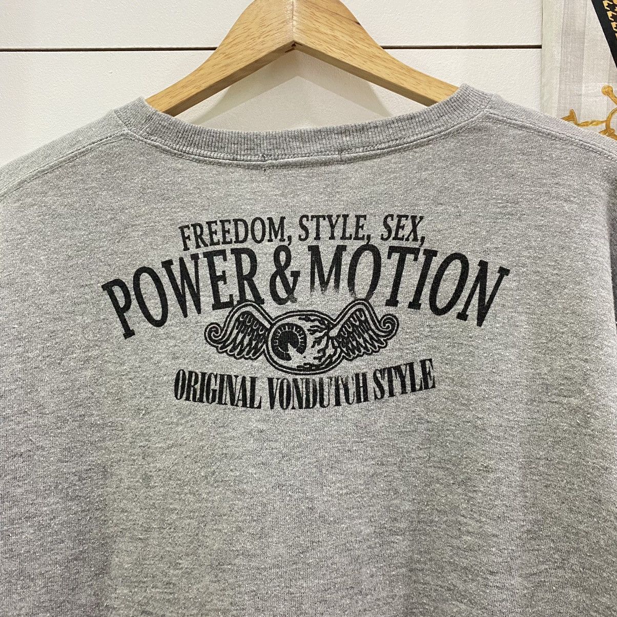 Japanese Brand × Vintage × Von Dutch Von Dutch Skull Crewneck Sweatshirt Size US L / EU 52-54 / 3 - 7 Thumbnail