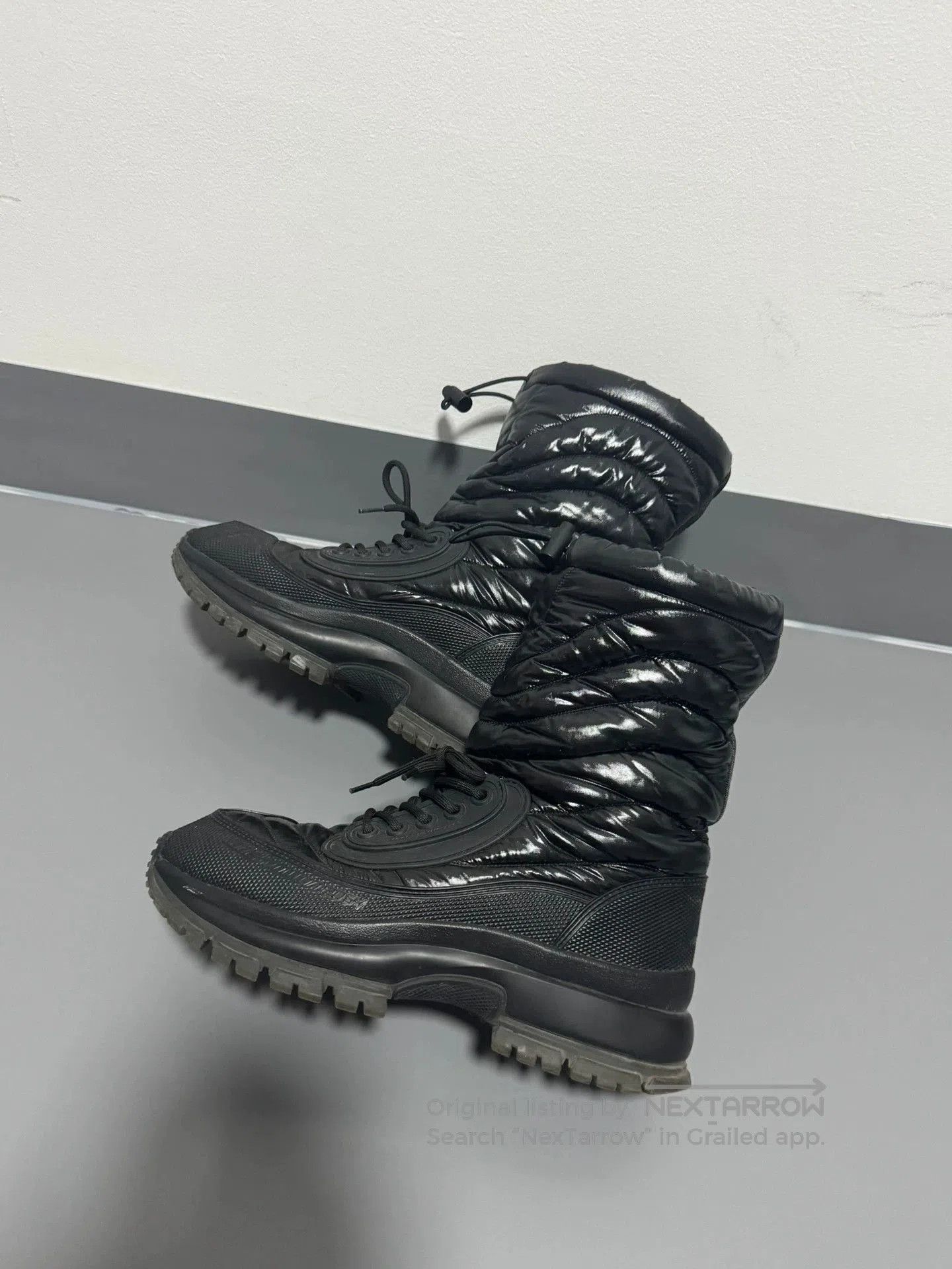 Louis Vuitton Black Padded High-Top Boots Size 8.5. Size US 8.5 / EU 41-42 - 1 Thumbnail