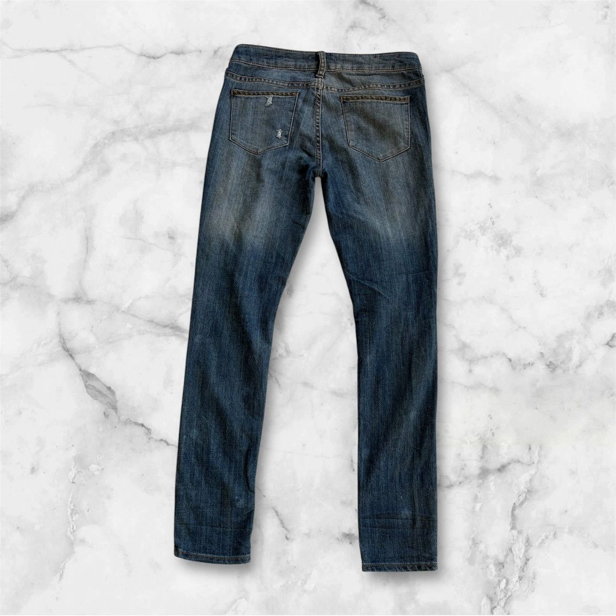 Forever 21 Forever 21 Streetwear Skinny Distressed Denim Pant Size US 32 / EU 48 - 7 Thumbnail