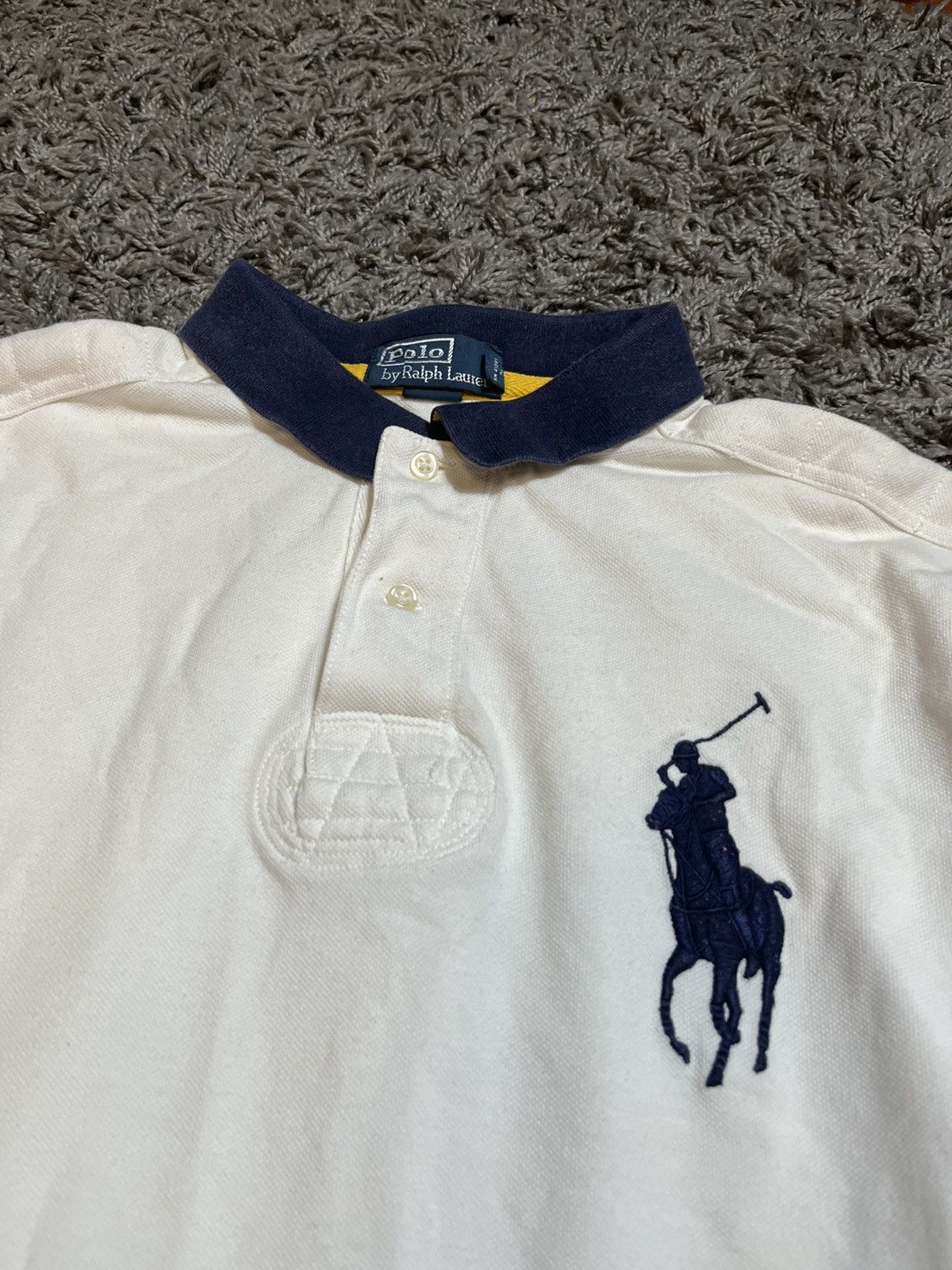 Ralph Lauren RALPH LAUREN COTTON REGBY POLO T-SHIRT CHIEF KEEF STYLE Y2K Size US XL / EU 56 / 4 - 2 Thumbnail