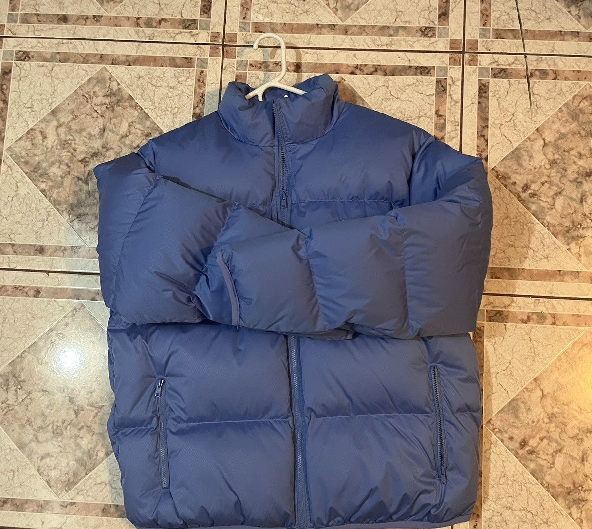 image of Nike Puffer Jacket in Blue, Men's (Size Large)