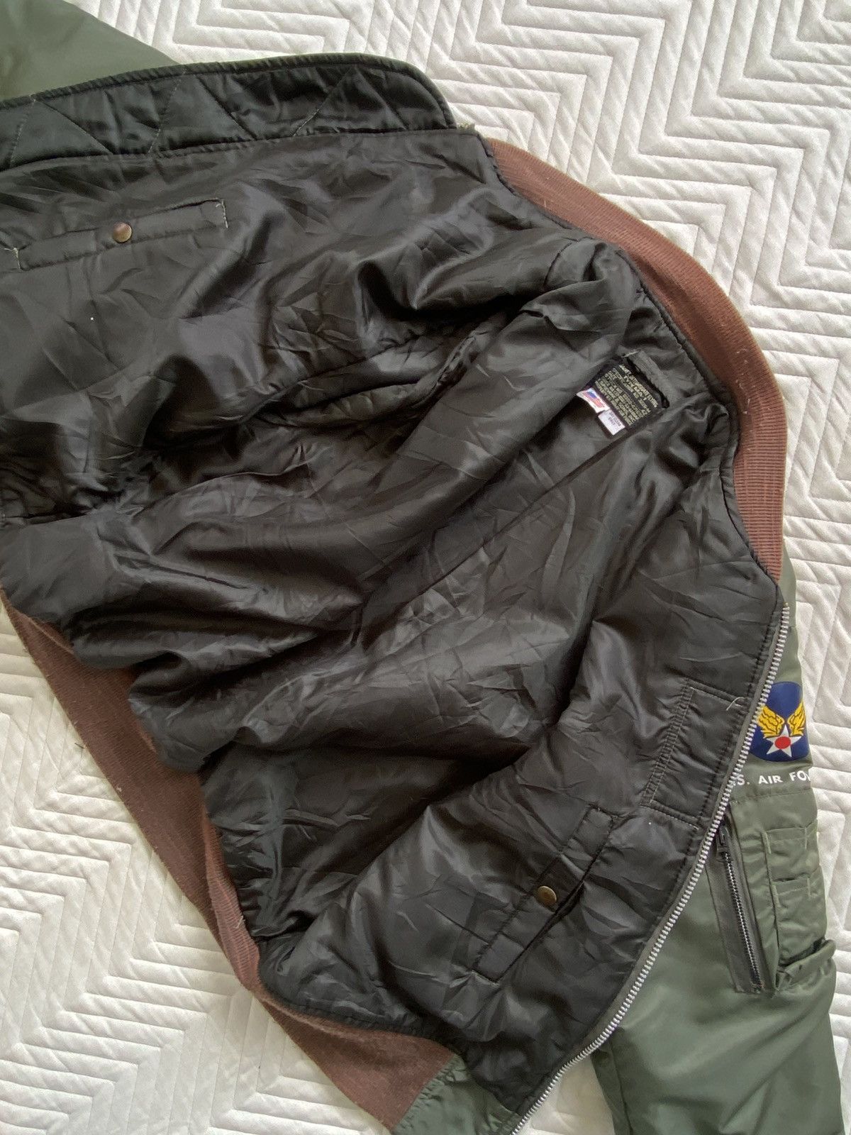 I. Spiewak And Sons Type MA-1 Flight Jacket By I Spiewak & Son Size US L / EU 52-54 / 3 - 14 Thumbnail
