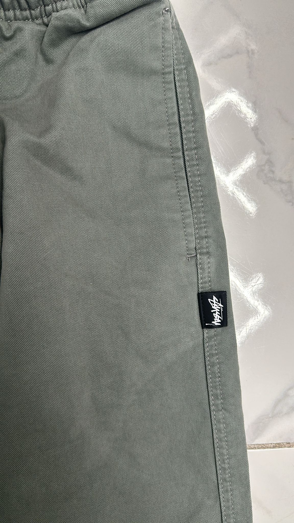 Stussy × Vintage Stüssy Brushed Beach Pant Sage Size XSmall Size US 28 / EU 44 - 4 Thumbnail
