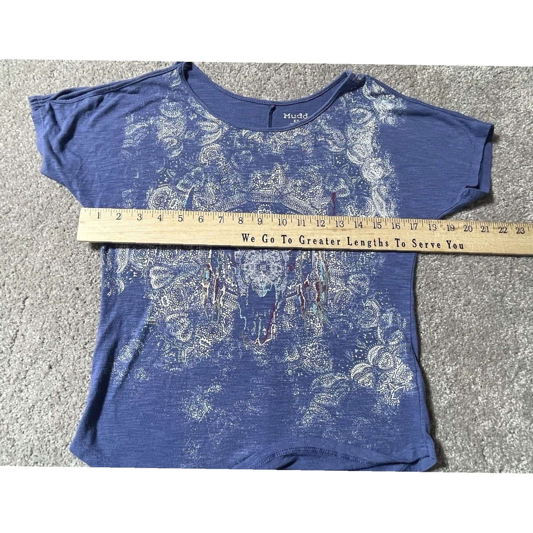 Vintage VINTAGE Mudd Tank Top XS Cowgirl Aztec Western Graphic Cold Shoulder Dark Fairy Women XS Tank Size XS / US 0-2 / IT 36-38 - 6 Thumbnail