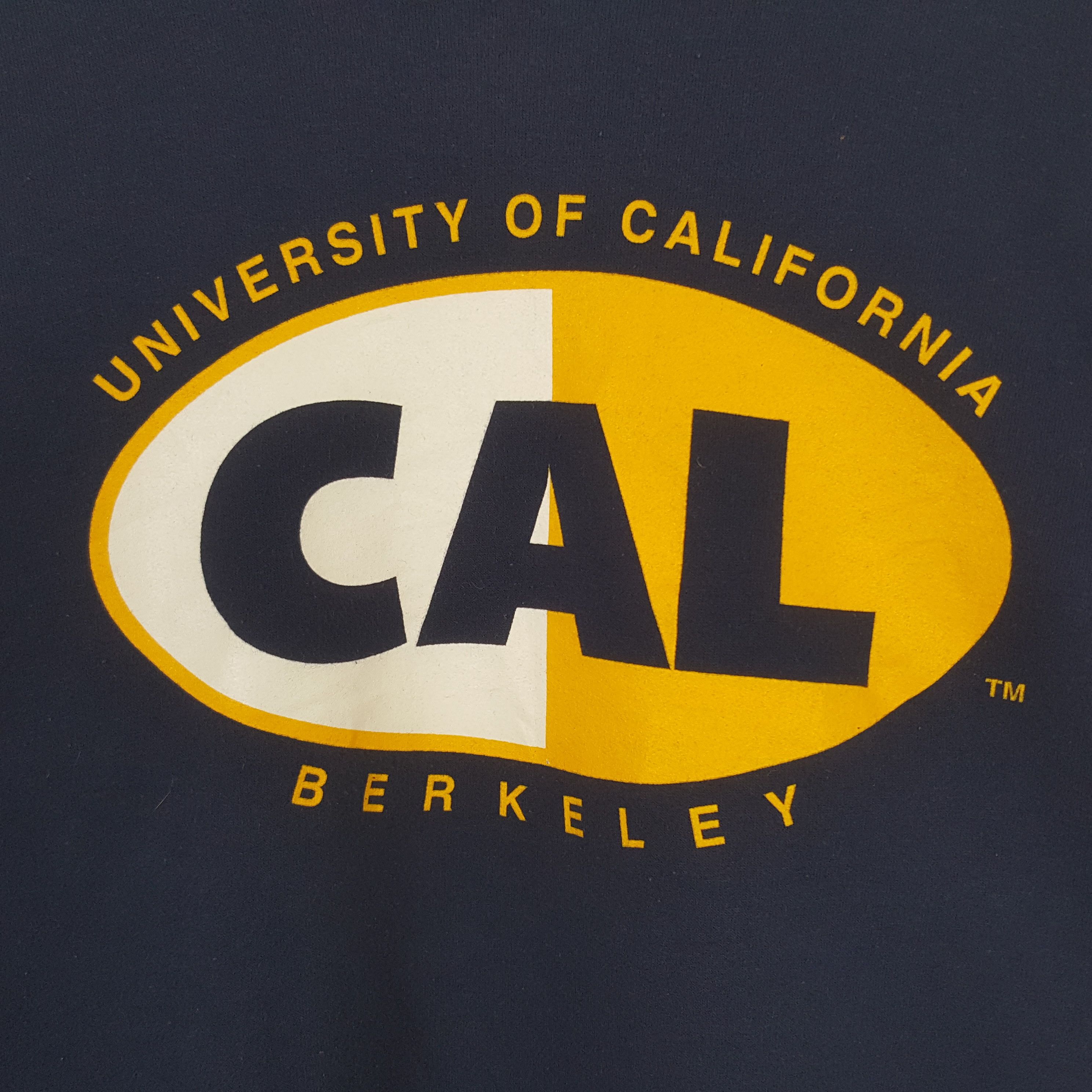 Hanes × Vintage Vintage University Of California Cal Berkeley Sweatshirt Size US M / EU 48-50 / 2 - 2 Thumbnail