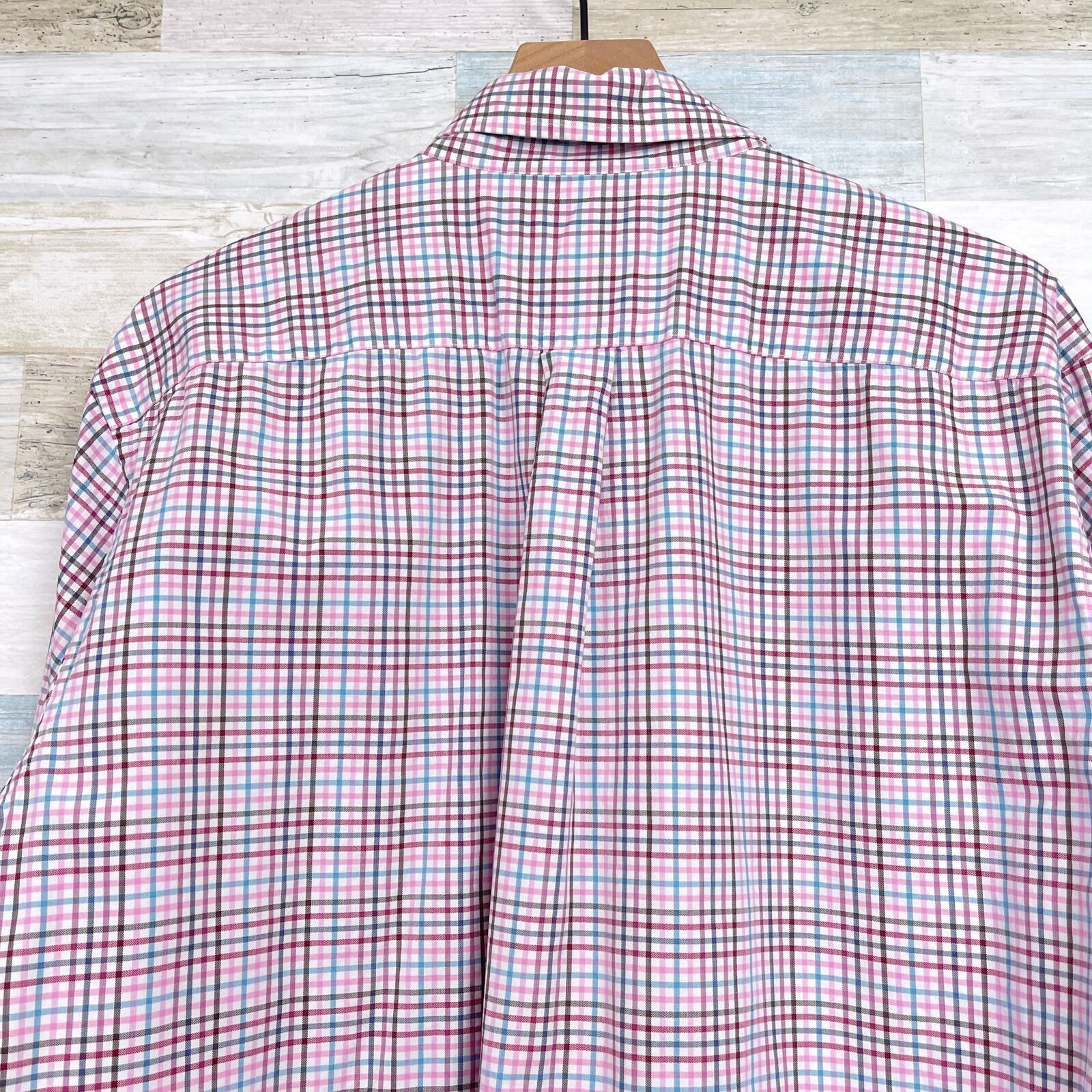 Brooks Brothers Brooks Brothers Country Club Button Shirt Pink Gingham XL Size US XL / EU 56 / 4 - 4 Thumbnail