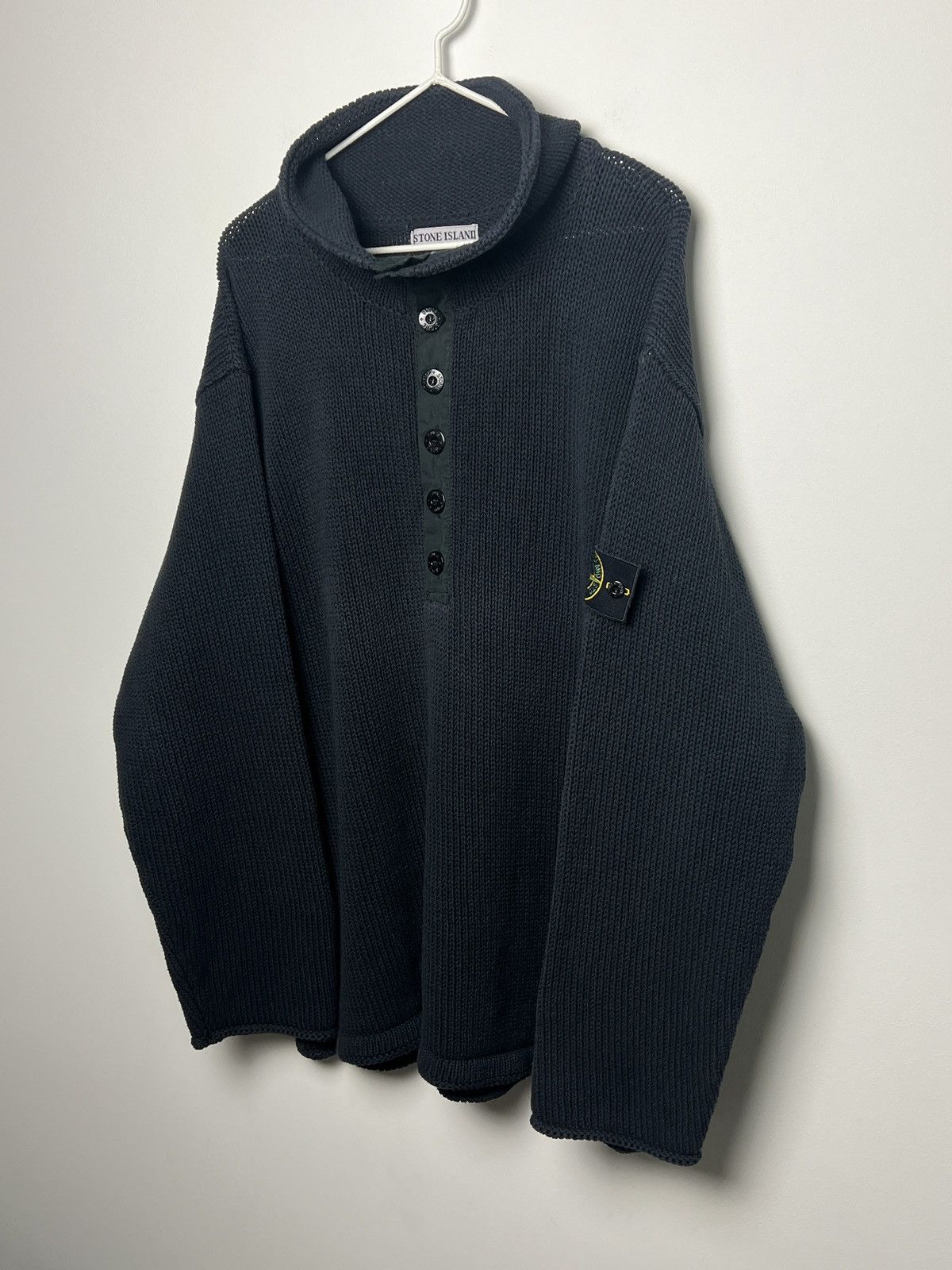 Stone Island stone island y2k archive chunky sweater Size US XL / EU 56 / 4 - 3 Thumbnail
