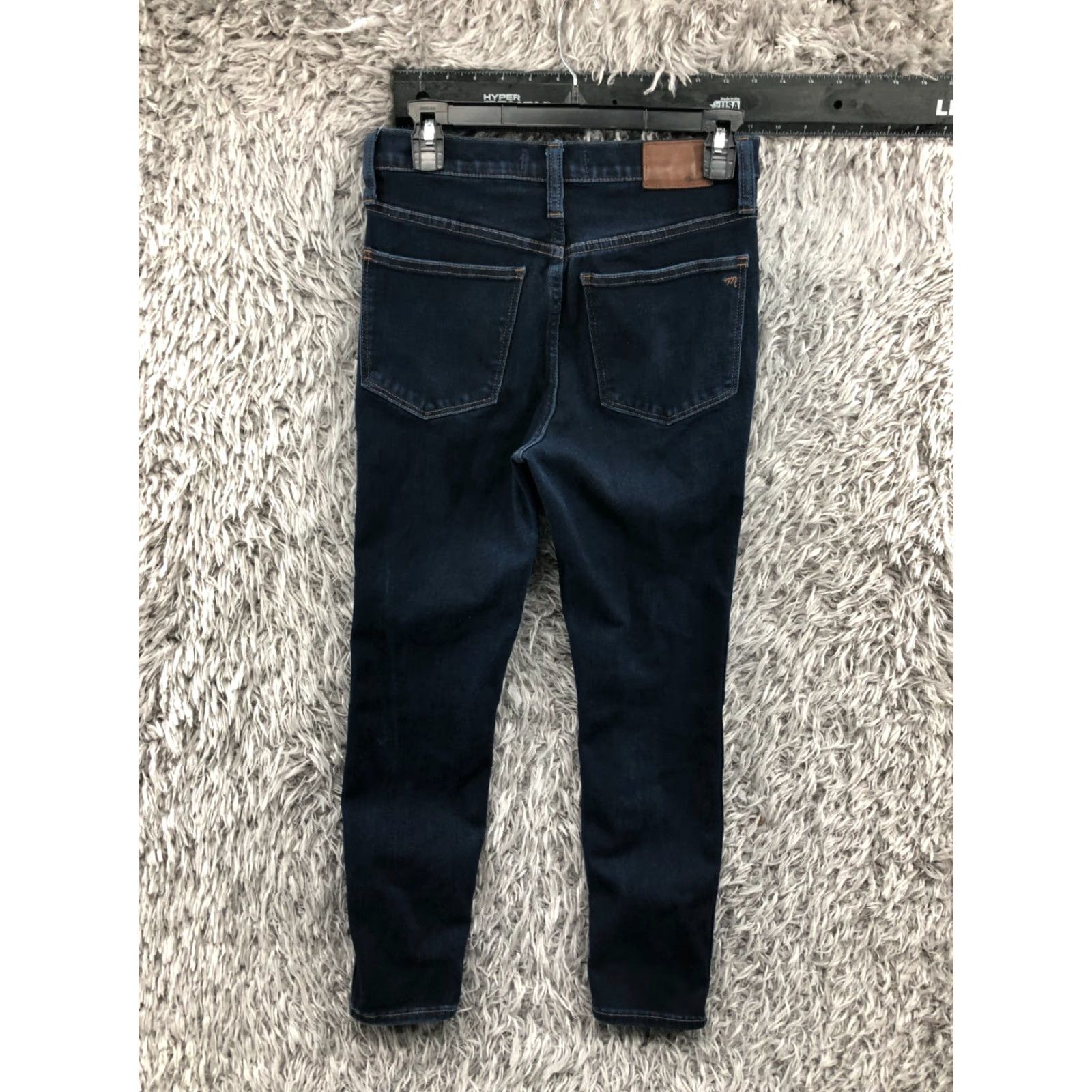 Madewell Madewell Roadtrip Jegging Jeans Size 27 Womens Dark Wash Blue Casual Jeans Regular Rise 5-Pocket Denim Size 27" / US 4 / IT 40 - 5 Thumbnail