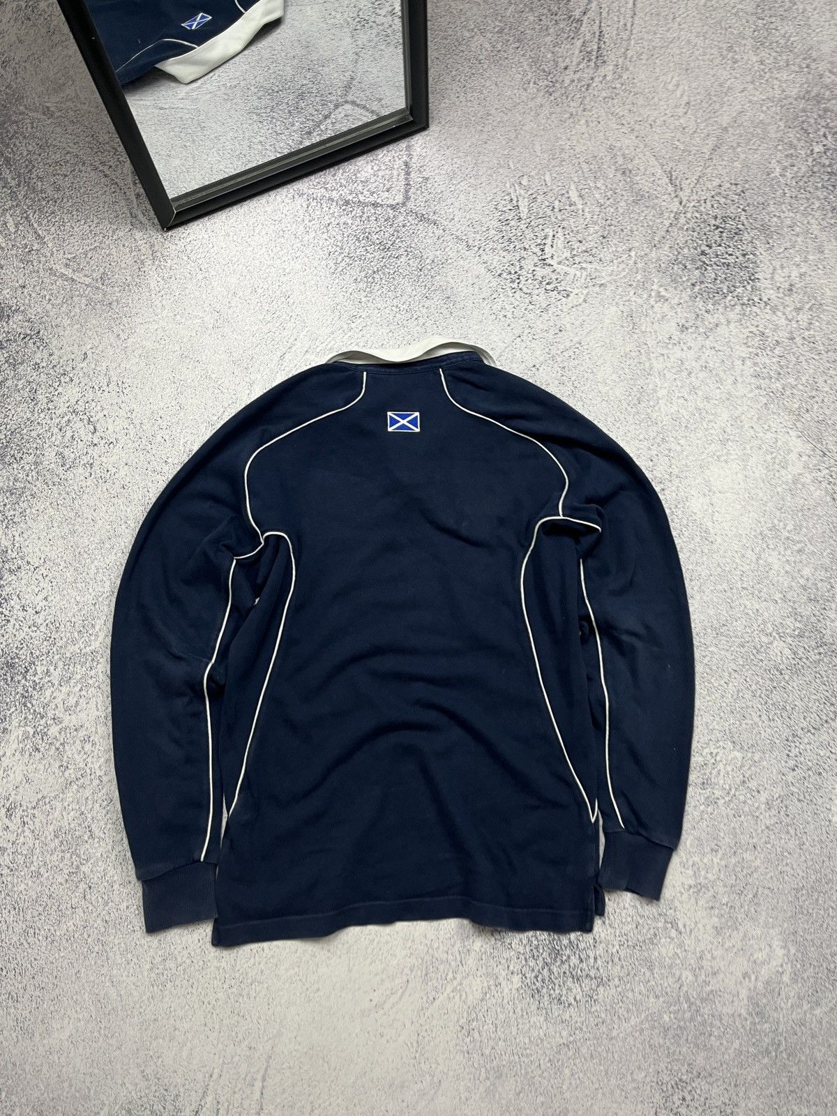 Canterbury of New Zealand Vintage Canterbury Scotland Murray Rugby Long Sleeve Rare Size US S / EU 44-46 / 1 - 12 Thumbnail