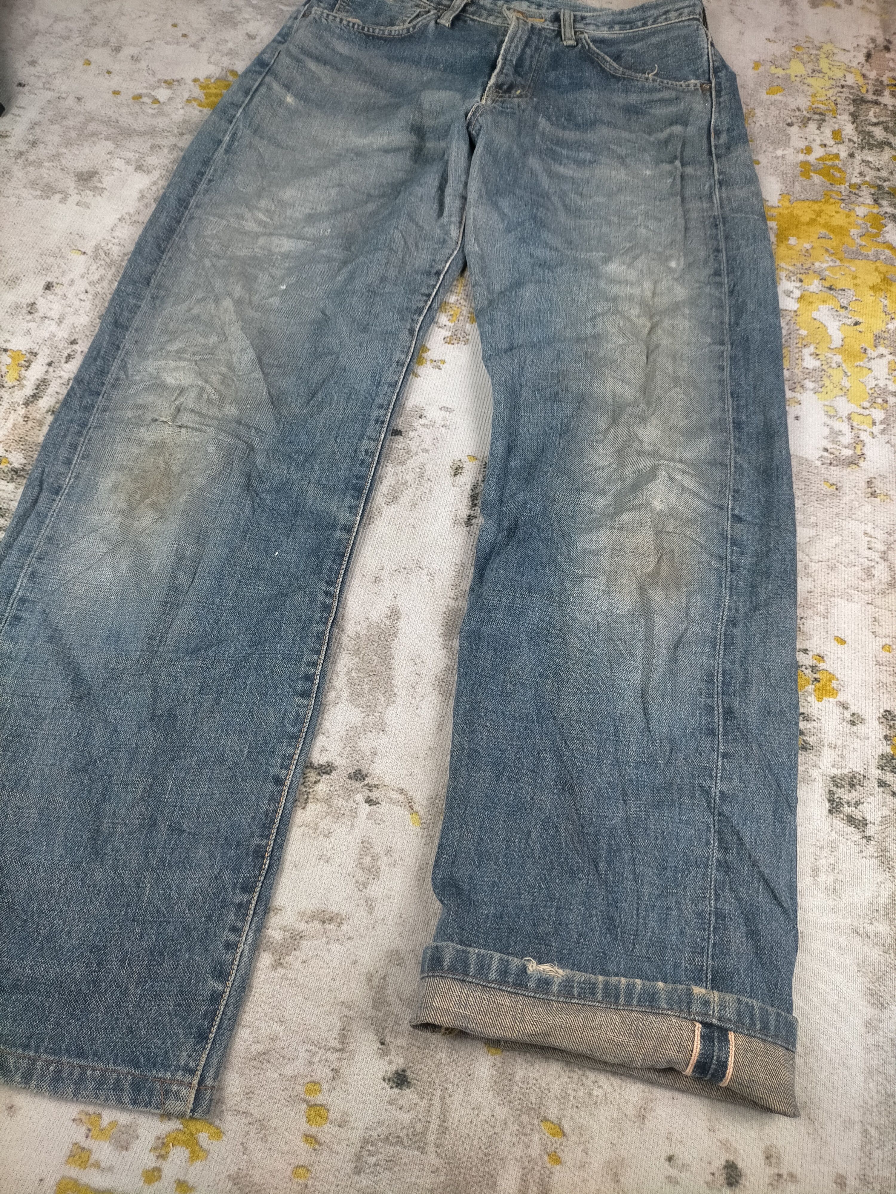 Edwin 🔥Edwin 505X Mudwash Selvedge Jeans Size US 29 - 2 Thumbnail