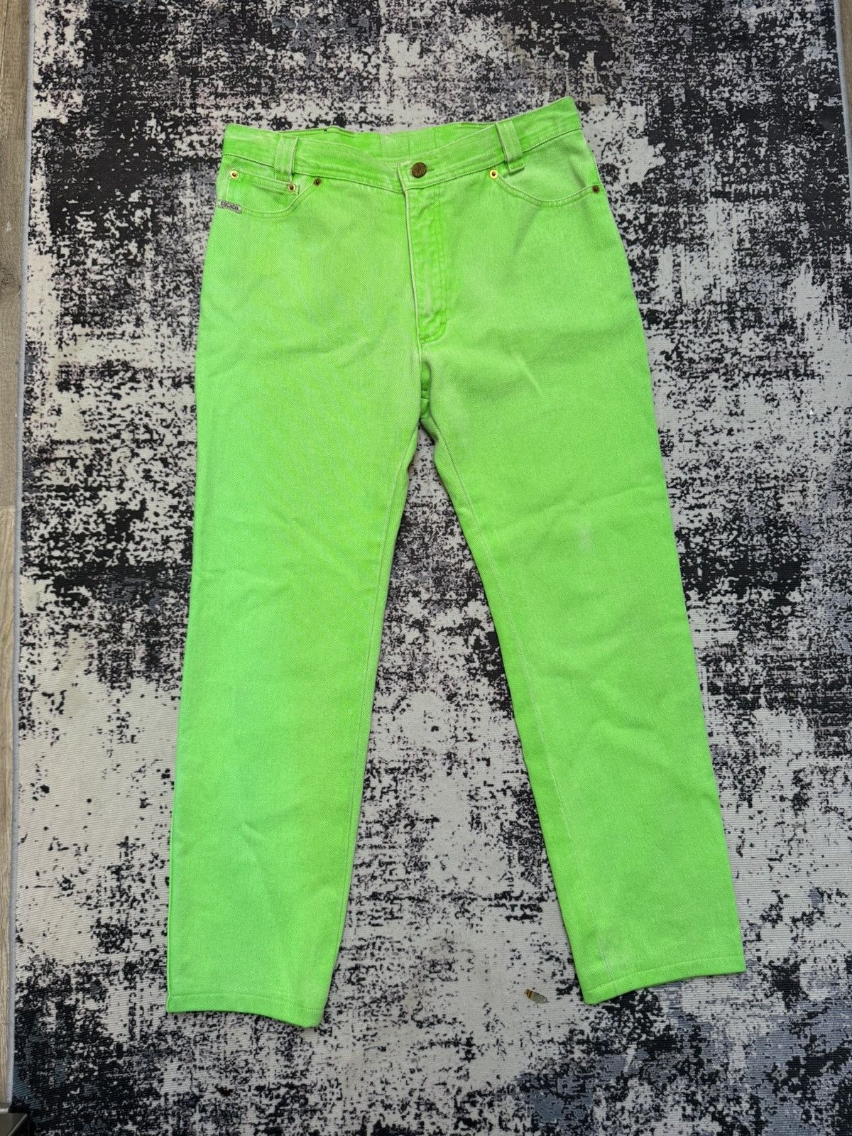 Escada Jeans Trousers Size: 40 Japan Green Lime