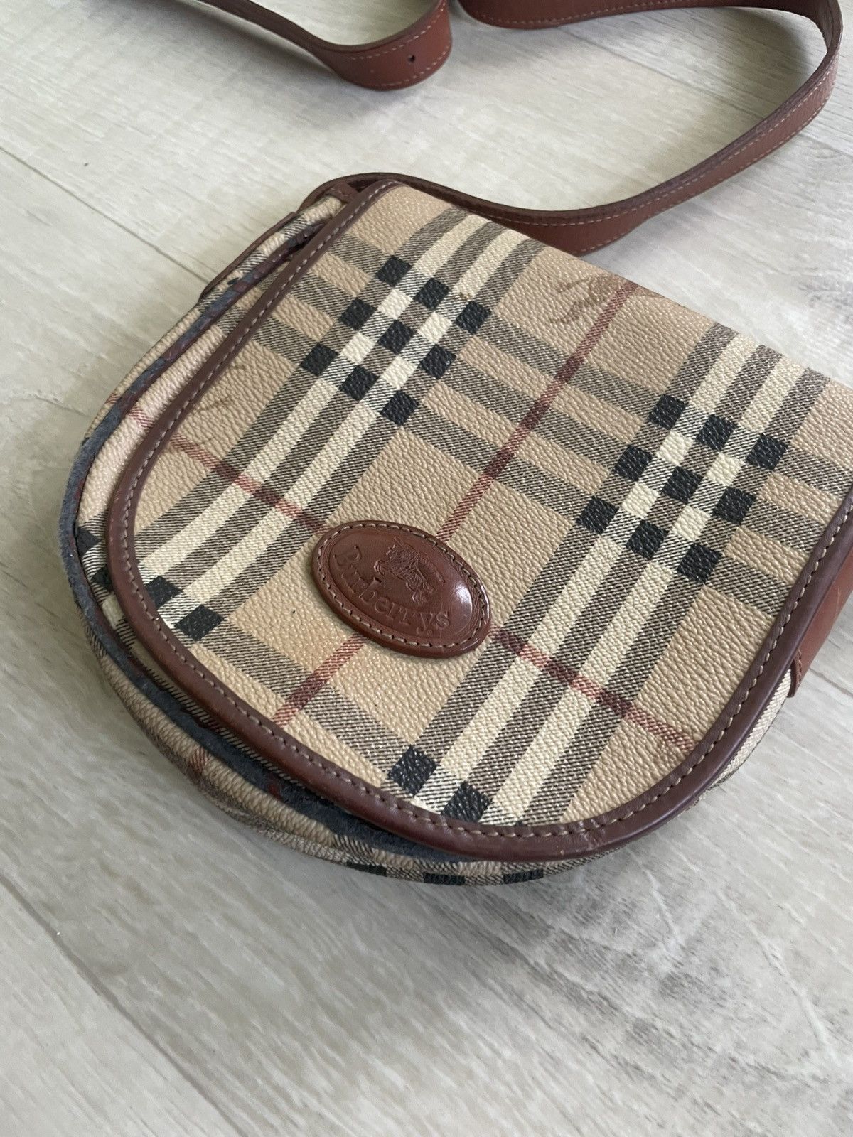 Burberry × Vintage Burberry's Vintage Bag messenger Size ONE SIZE - 5 Thumbnail
