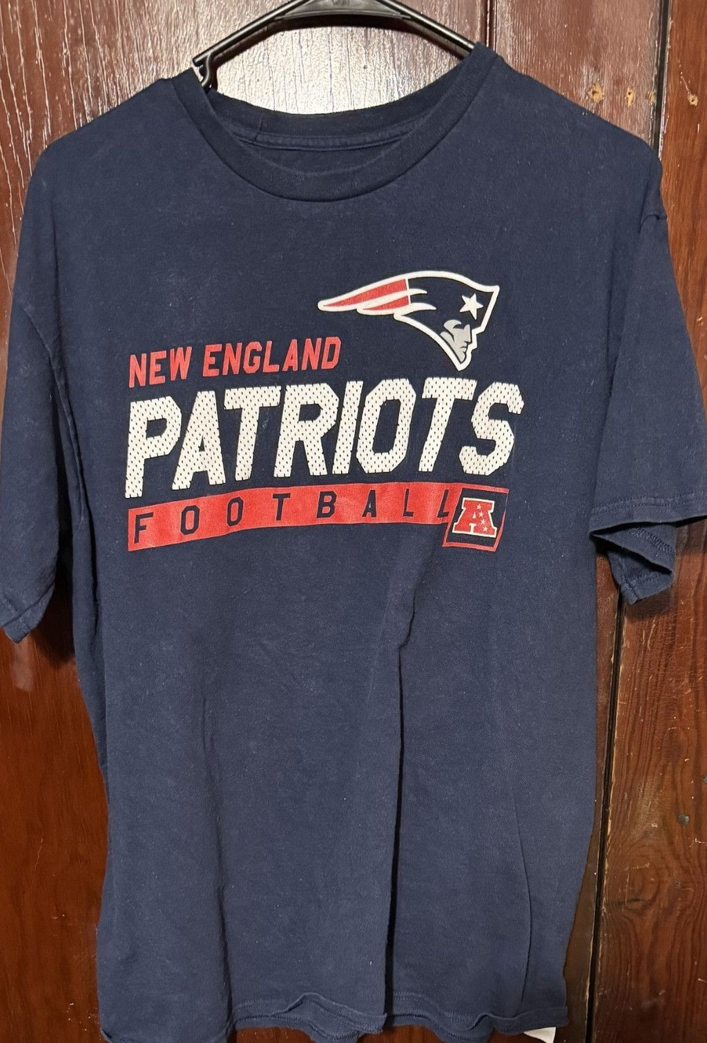 NFL New England Patriots T Shirt Men L Blue Tee NFL Football Size US L / EU 52-54 / 3 - 1 Thumbnail