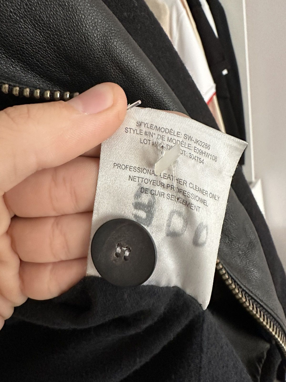 Helmut Lang Wool & Leather Helmut Lang 3 in 1 way Jacket black opium Size S / US 4 / IT 40 - 11 Thumbnail