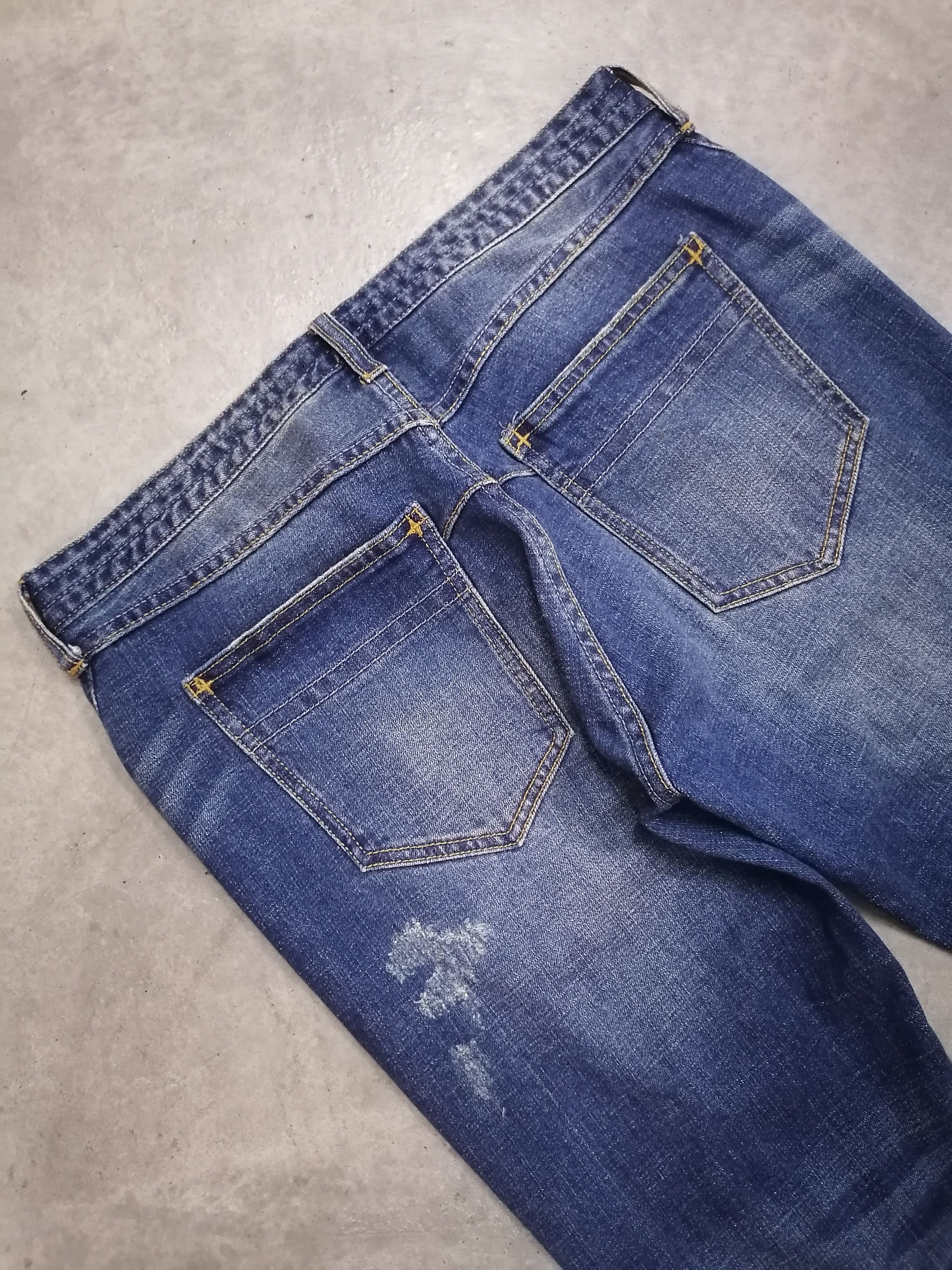 Number (N)ine Number (N)ine Denim Destroy Skinny Jeans Size US 29 - 8 Thumbnail