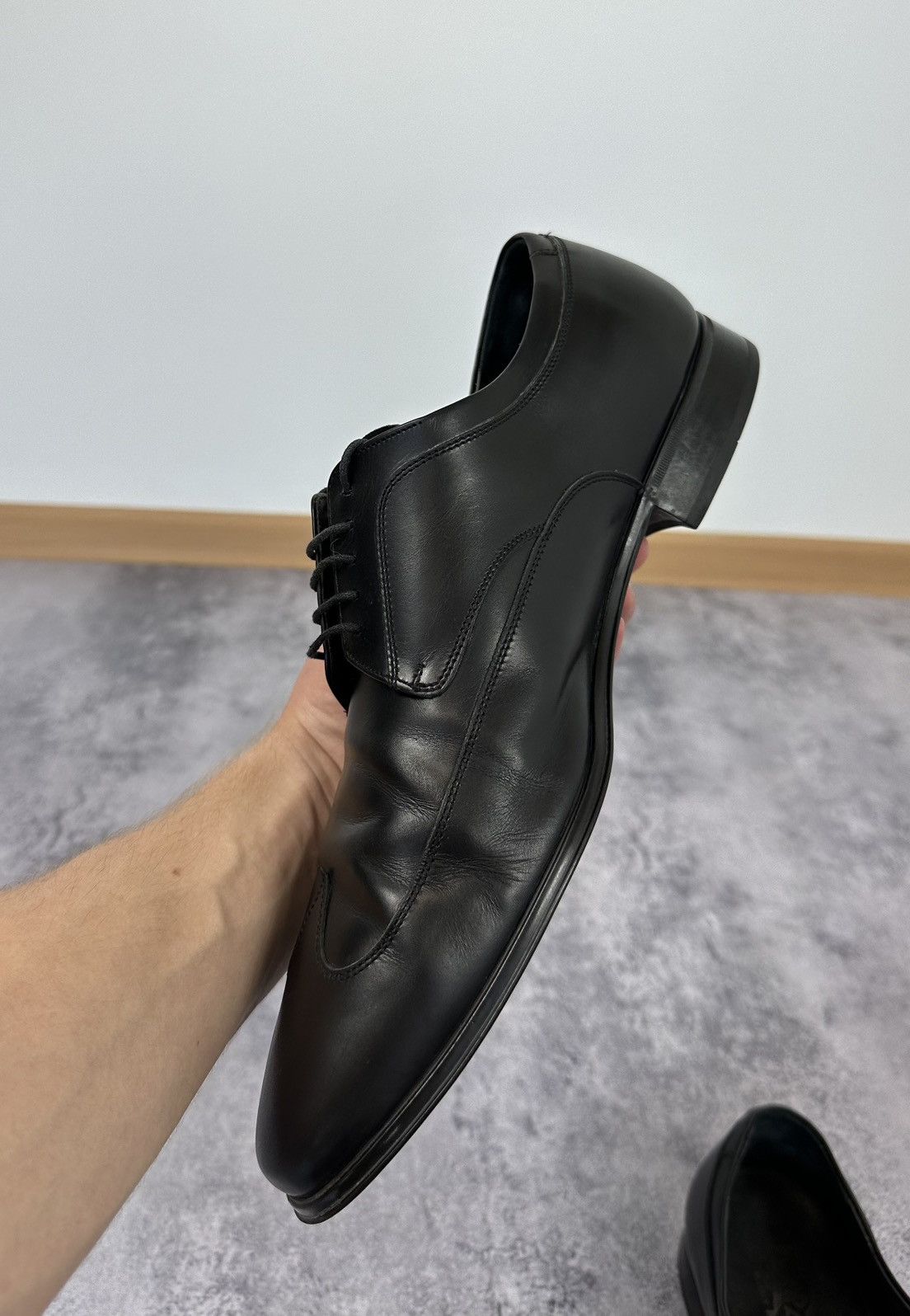 Salvatore Ferragamo Vintage Salvatore Ferragamo Luxury Rare Leather Formal Shoes Size US 10.5 / EU 43-44 - 6 Thumbnail