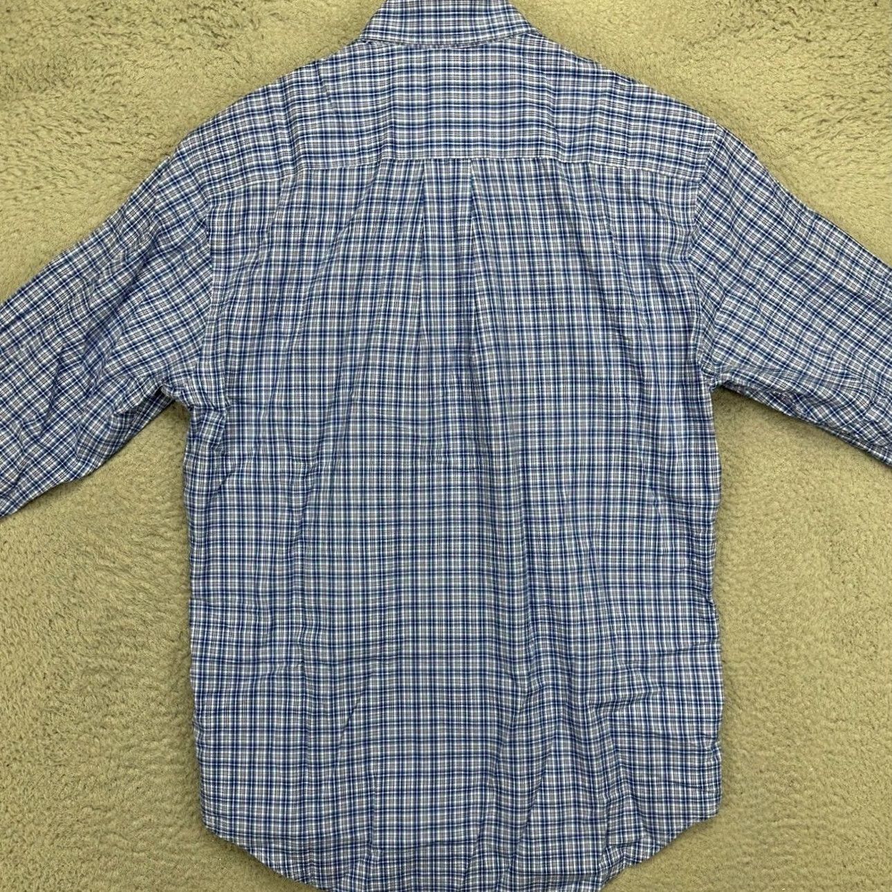 Vineyard Vines Vineyard Vines Murray Shirt Mens Small Blue Plaid Button-Down Long Sleeve EUC Size US S / EU 44-46 / 1 - 3 Thumbnail