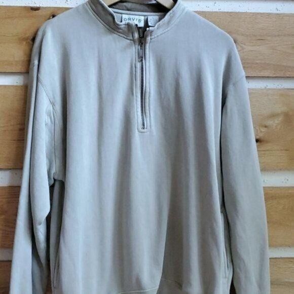 Orvis Orvis 1/4 zip Pocketed Long Sleeve Sz L Sweatshirt Size US L / EU 52-54 / 3 - 2 Thumbnail