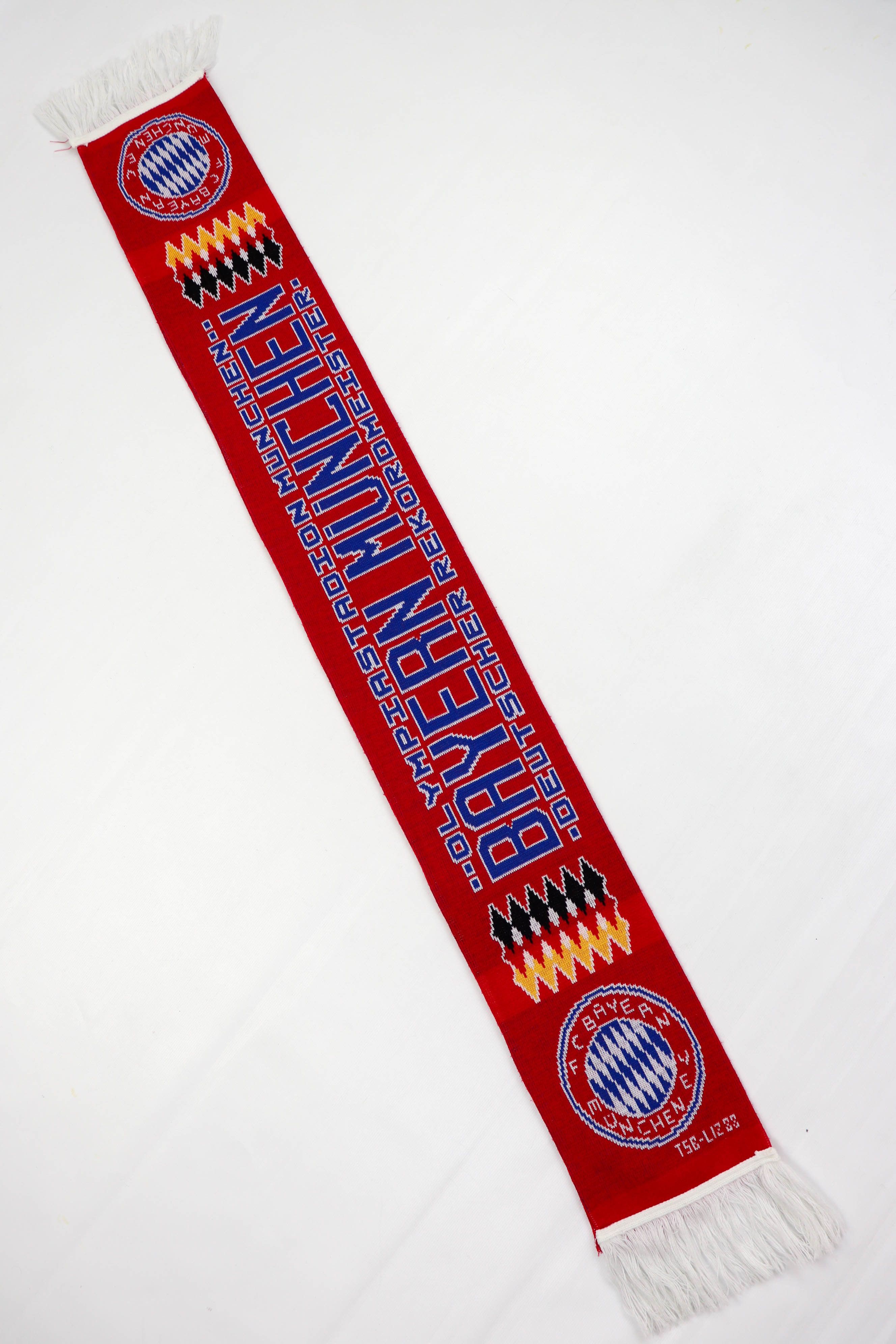 Vintage Bayern Munchen Vintage 90-00s Olympia Stadion Soccer Scarf Size ONE SIZE - 3 Thumbnail