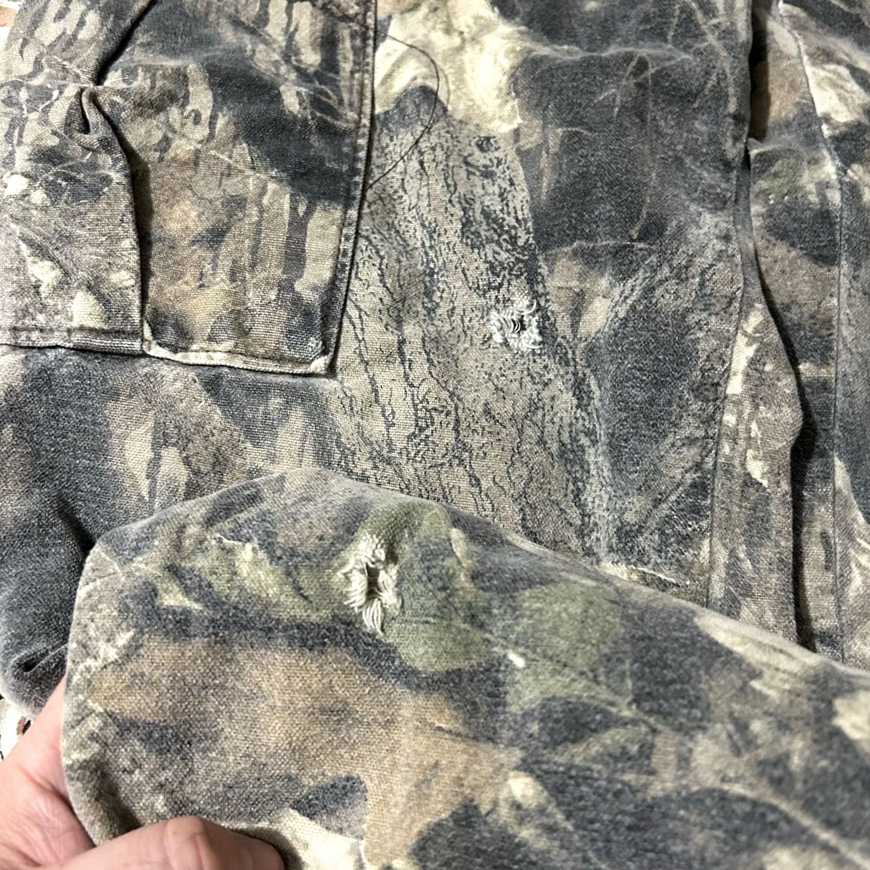 Vintage VINTAGE Mossy Oak Pant Cargo 90s Small Brown Men XS? Size US 29 - 3 Thumbnail