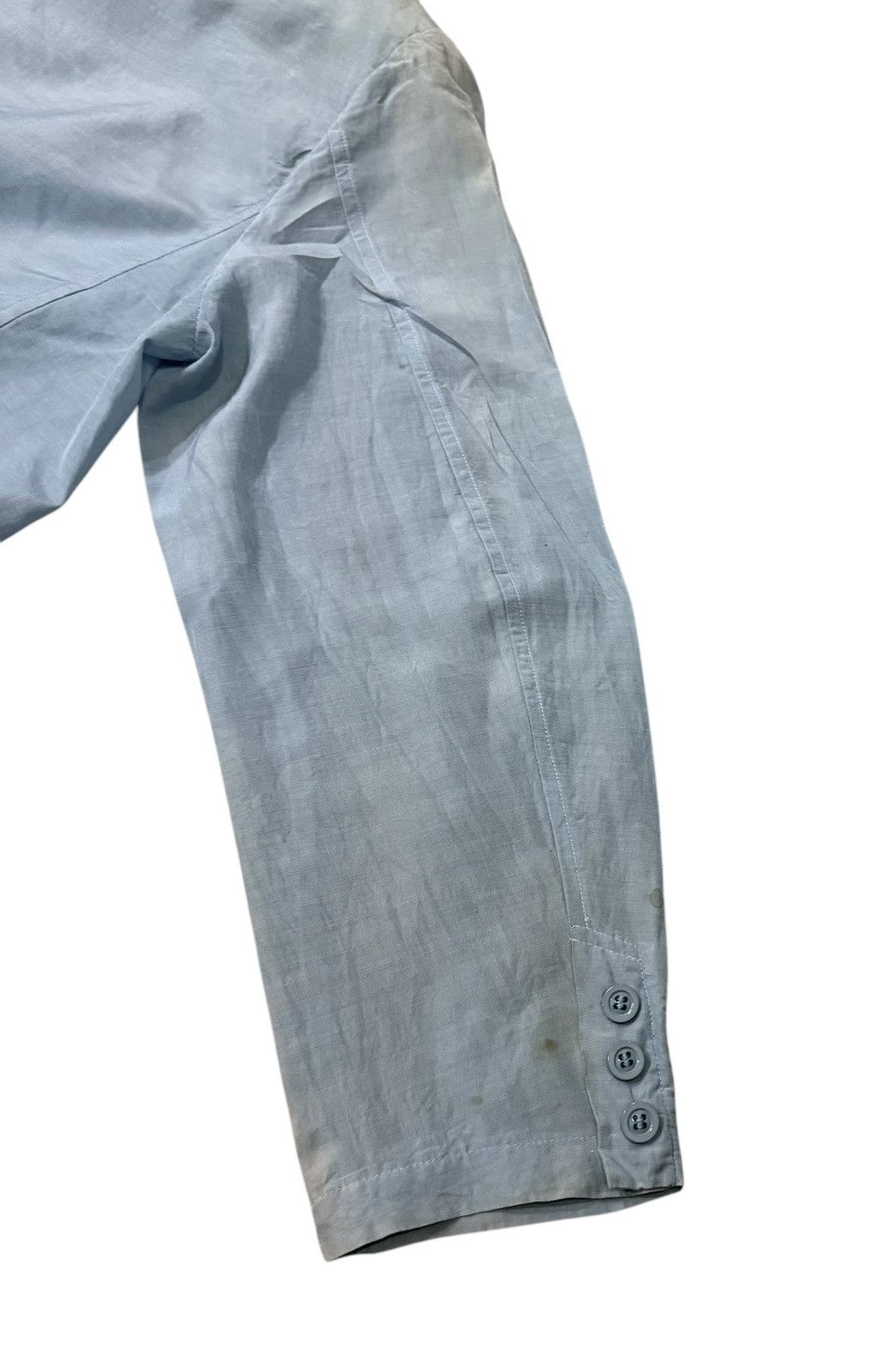 Yohji Yamamoto Vintage Workshop By Yohji Yamamoto Casual Gabadine Jacket Size US M / EU 48-50 / 2 - 15 Thumbnail