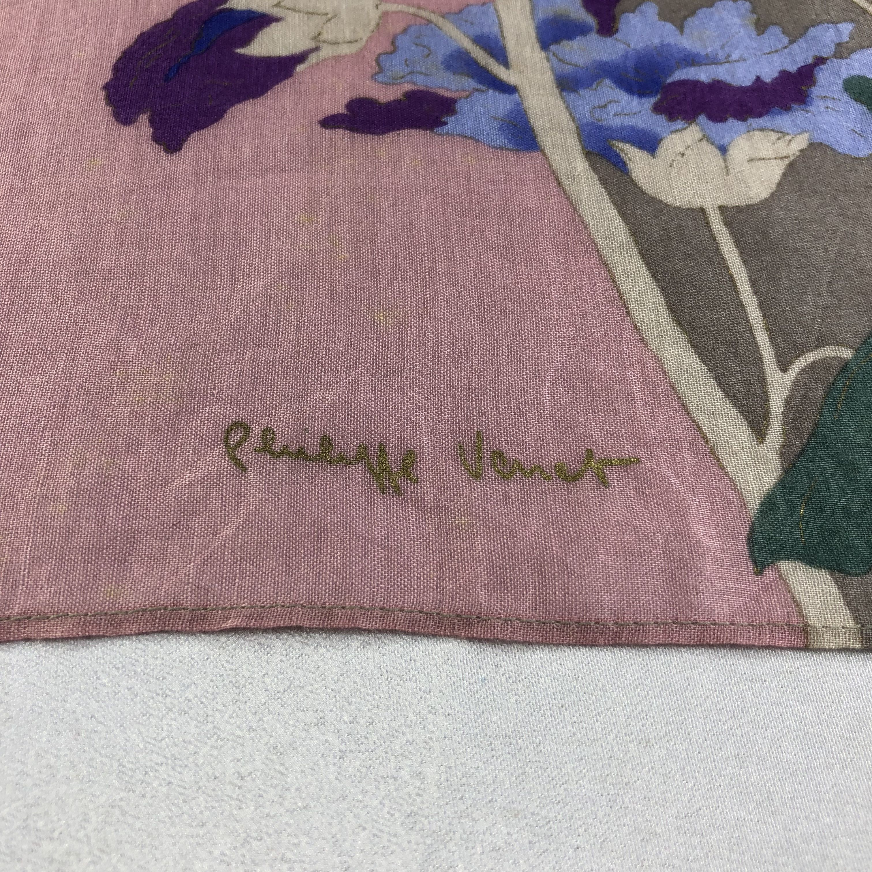 Vintage Philippe Venet Handkerchief Neckerchief Bandana H2107 Size ONE SIZE - 4 Thumbnail