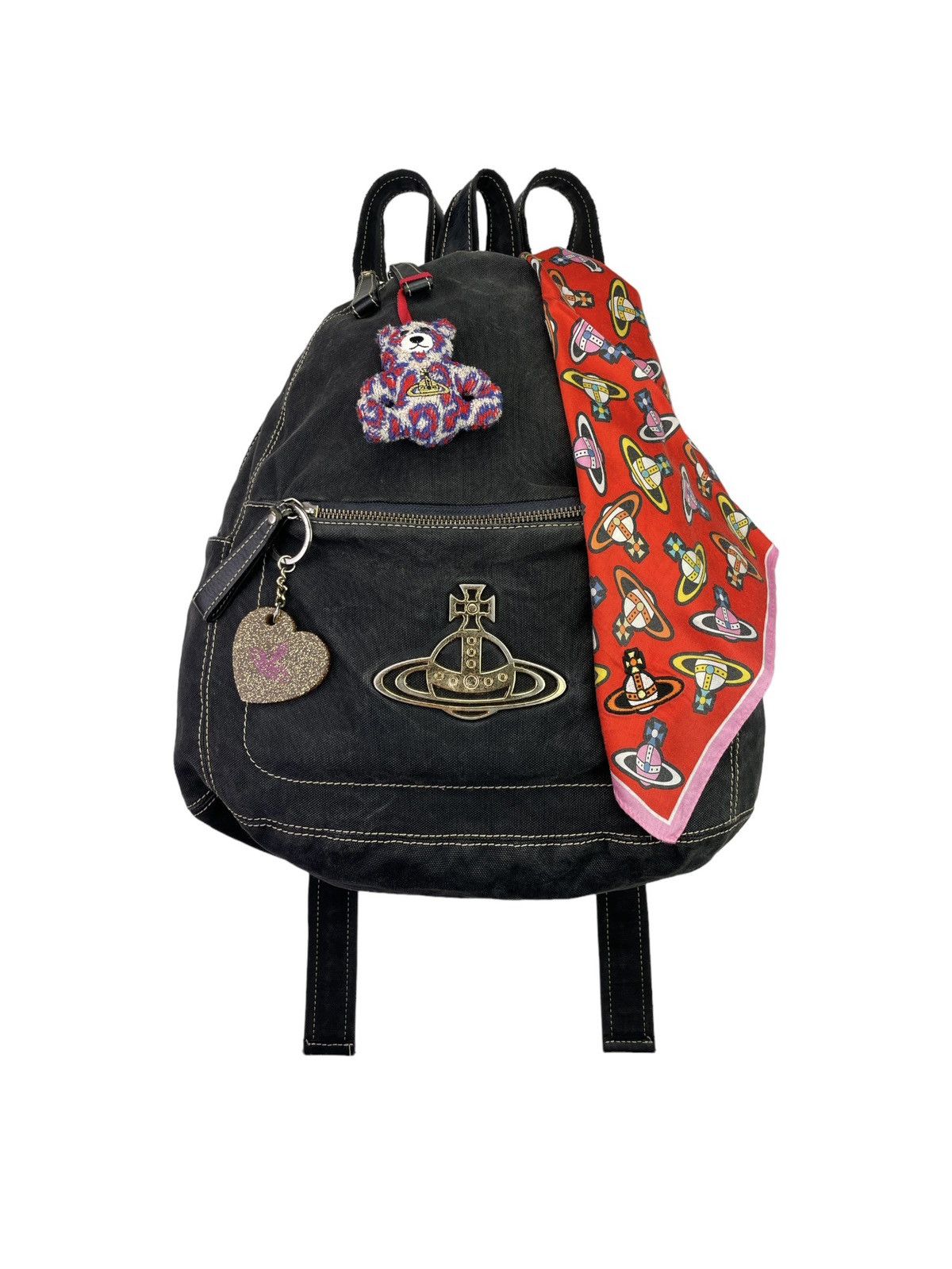 Vivienne Westwood Canvas Orb Backpack | Grailed Vivienne Westwood Canvas Orb Backpack | Grailed