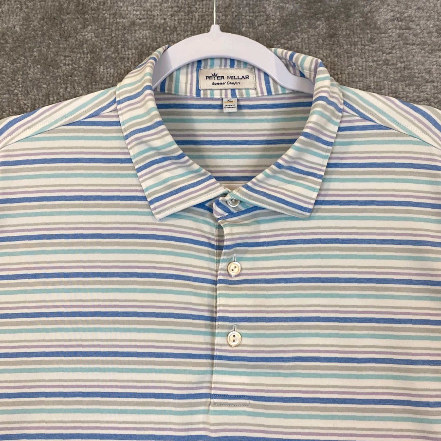 Peter Millar Peter Millar Polo Mens XL Golf Shirt Summer Comfort 1696 Jonathans Landing Size US XL / EU 56 / 4 - 2 Thumbnail