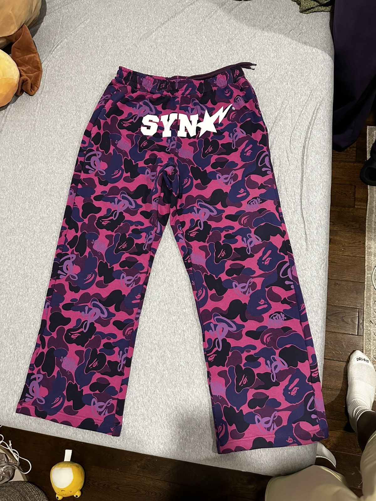 Syna World BAPE × Spotify × Central Cee Camo Relaxed Fit 