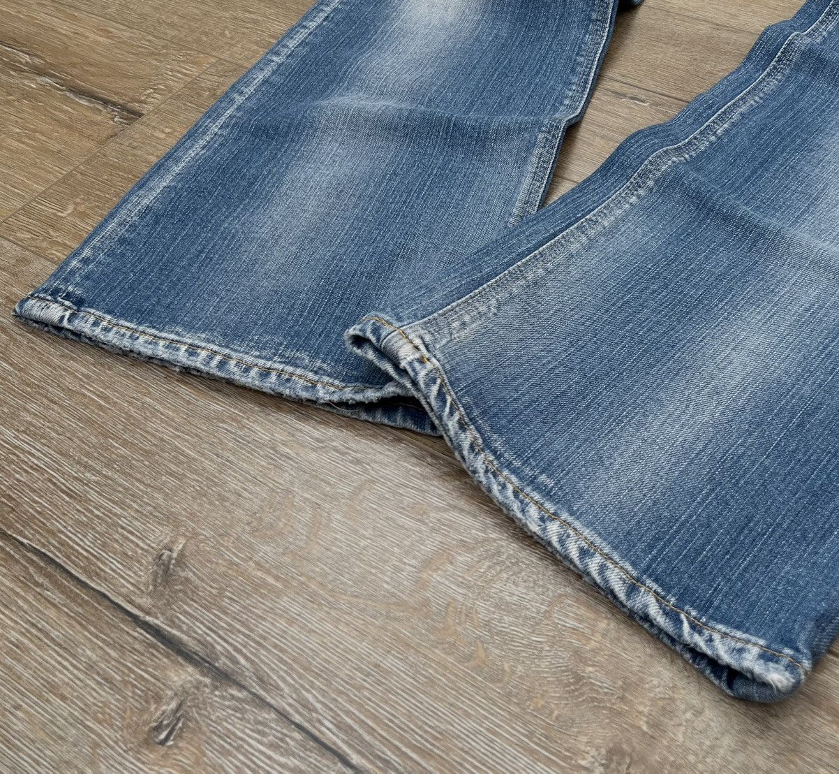 If Six Was Nine CRAZY G-STAR RAW IF SIX WAS NINE VINTAGE FLARED JEANS Size US 31 - 9 Thumbnail