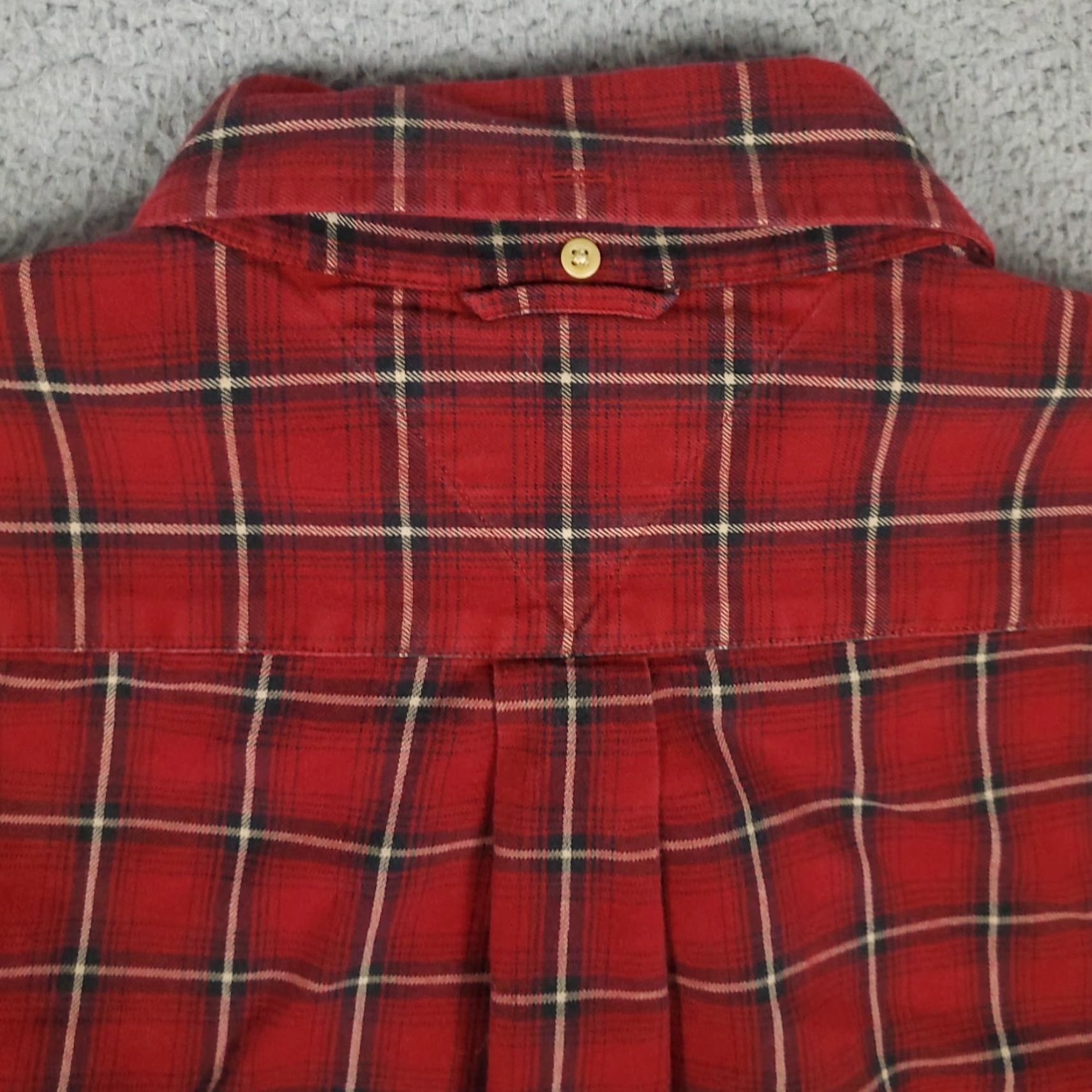 Tommy Hilfiger Tommy Hilfiger Red Plaid Button-Up Shirt Men’s XL Long Sleeve Regular Fit Casual Classic Size US XL / EU 56 / 4 - 5 Thumbnail