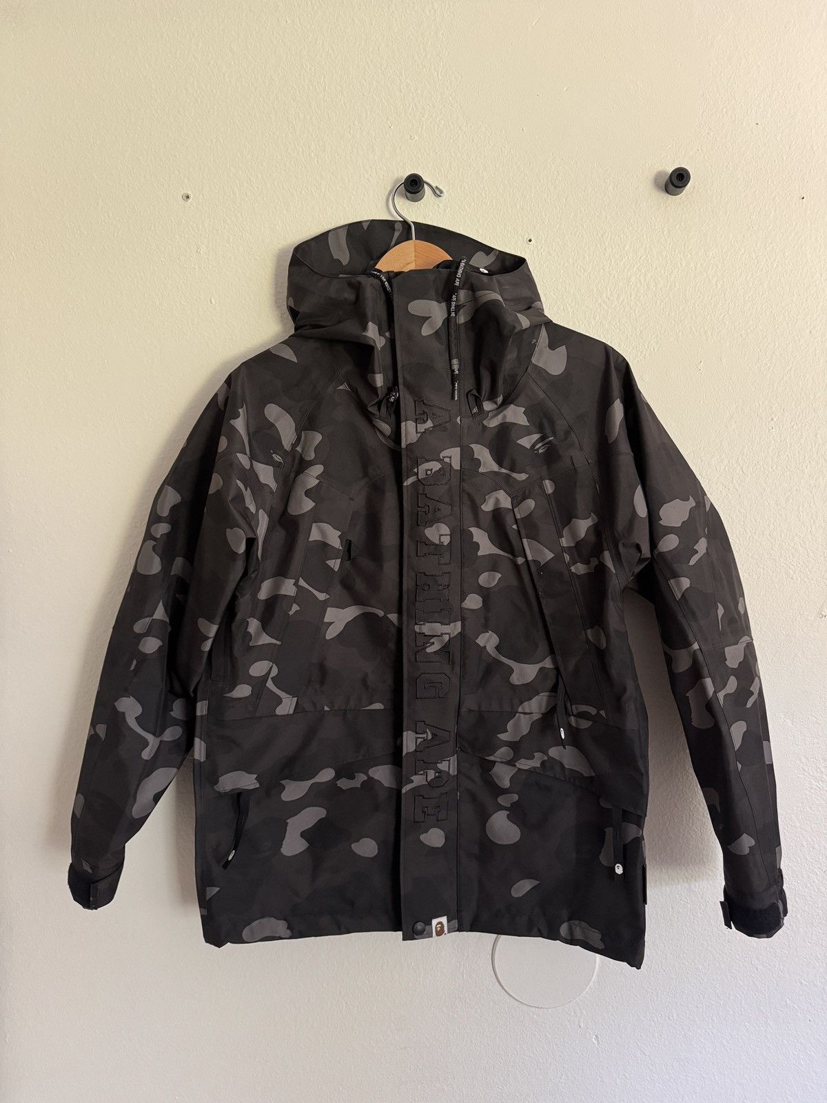 Bape × Wtaps wtaps bape sherpa jacket a bathing ape large | Grailed