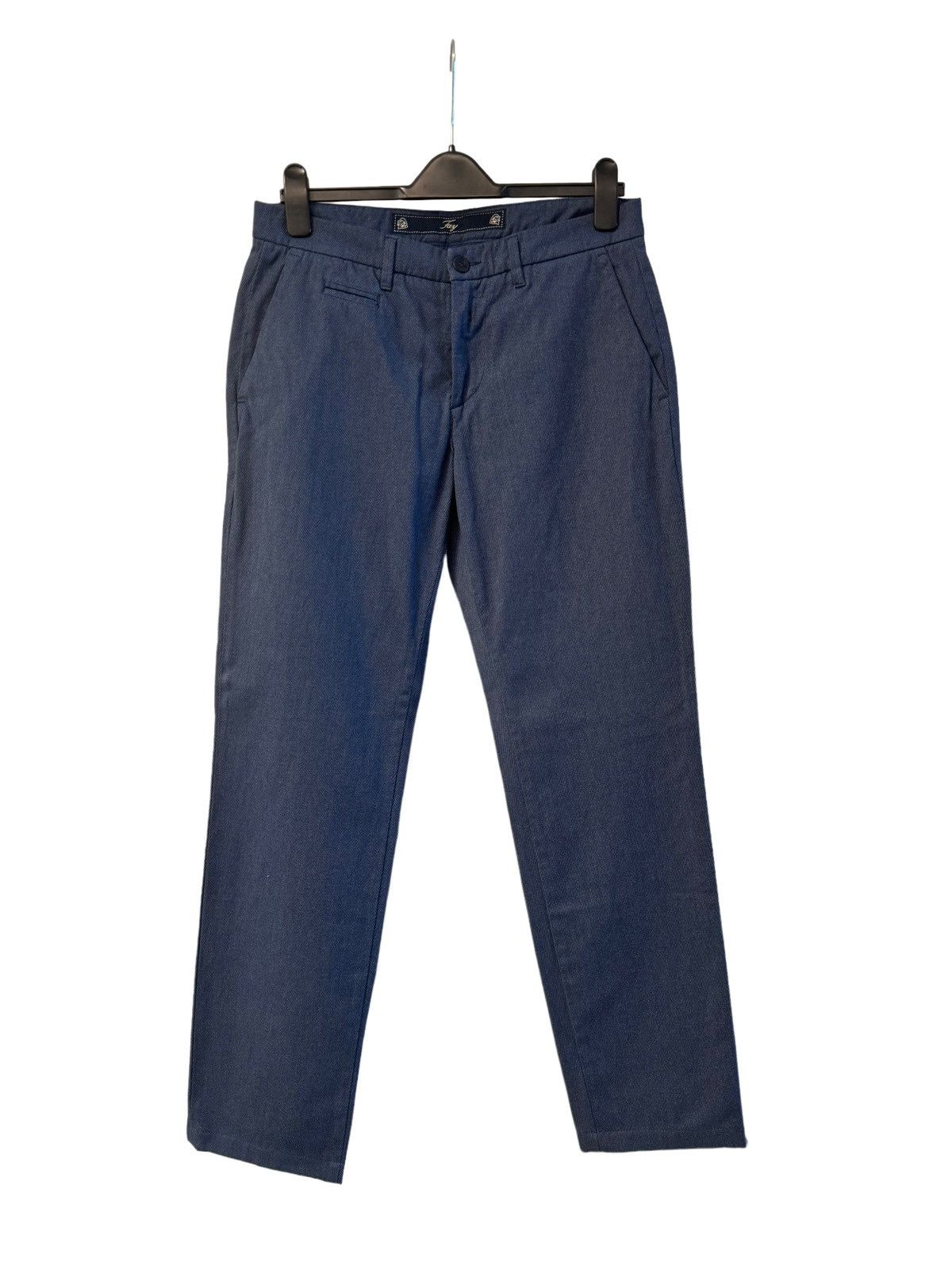 Fay FAY Garment-dyed Capri Pants BLUE SIZE 33 Made in Italy Size US 33 - 1 Thumbnail