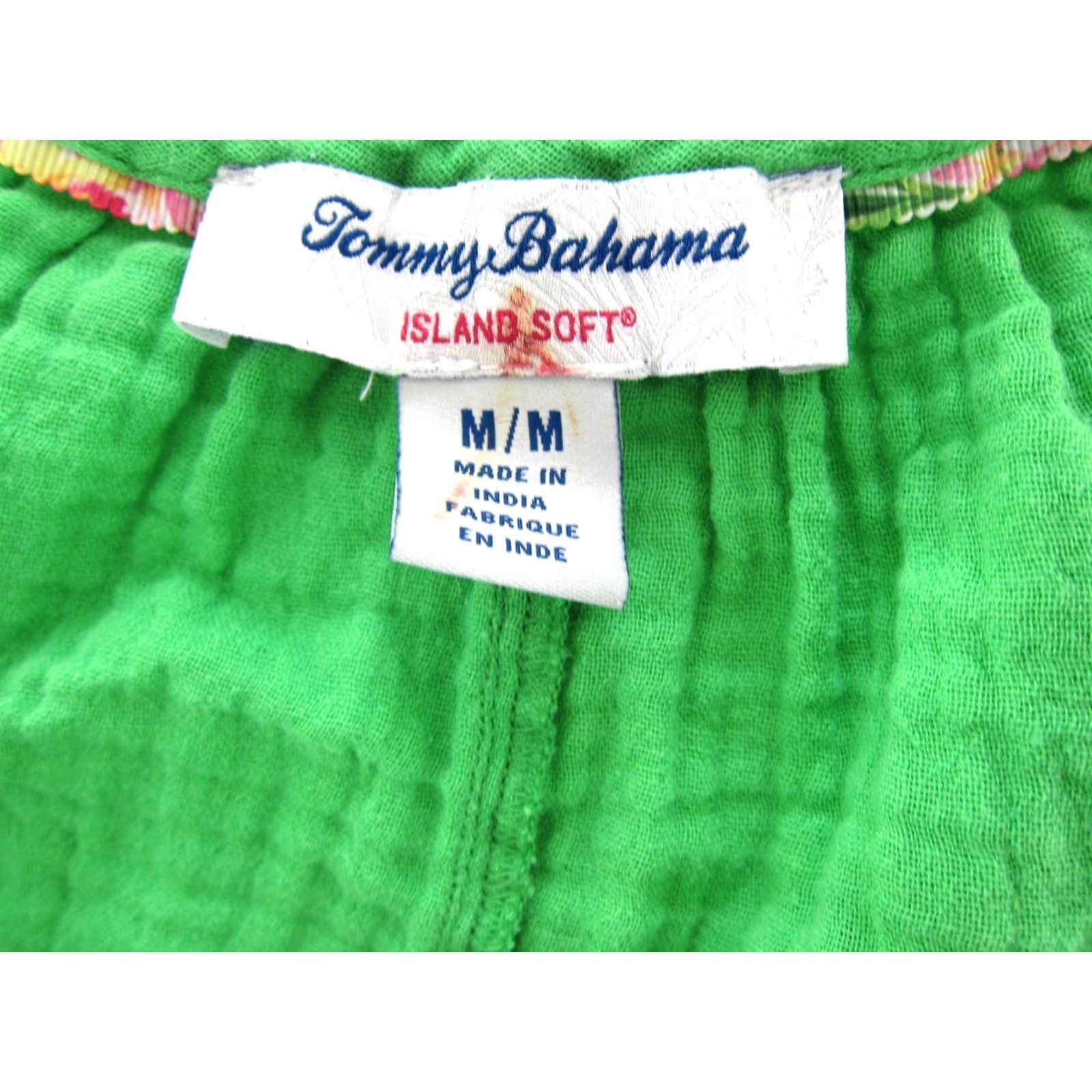 Tommy Bahama Tommy Bahama Green Cotton Gauze Short Sleeve Pocket Shorts Romper Jumpsuit M Size 32" / US 10 / IT 46 - 3 Thumbnail