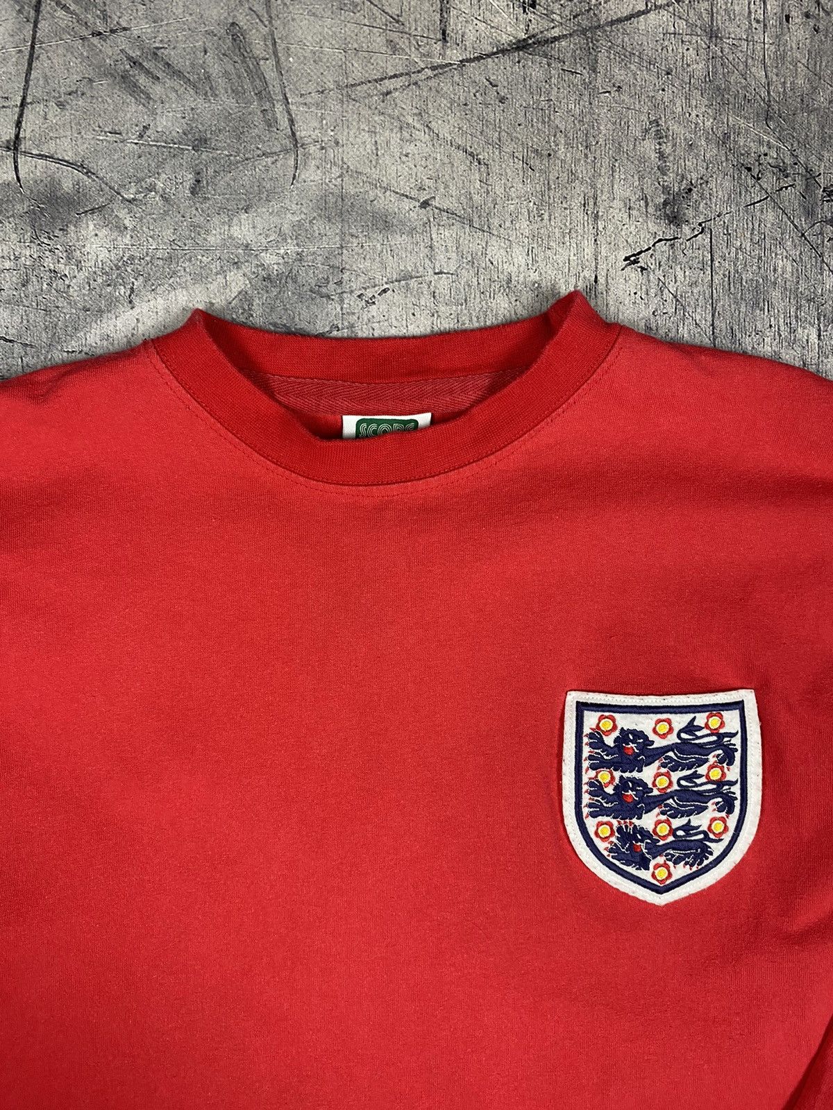 Umbro Vintage England Score Draw Official Retro Shirt Size US XL / EU 56 / 4 - 8 Thumbnail