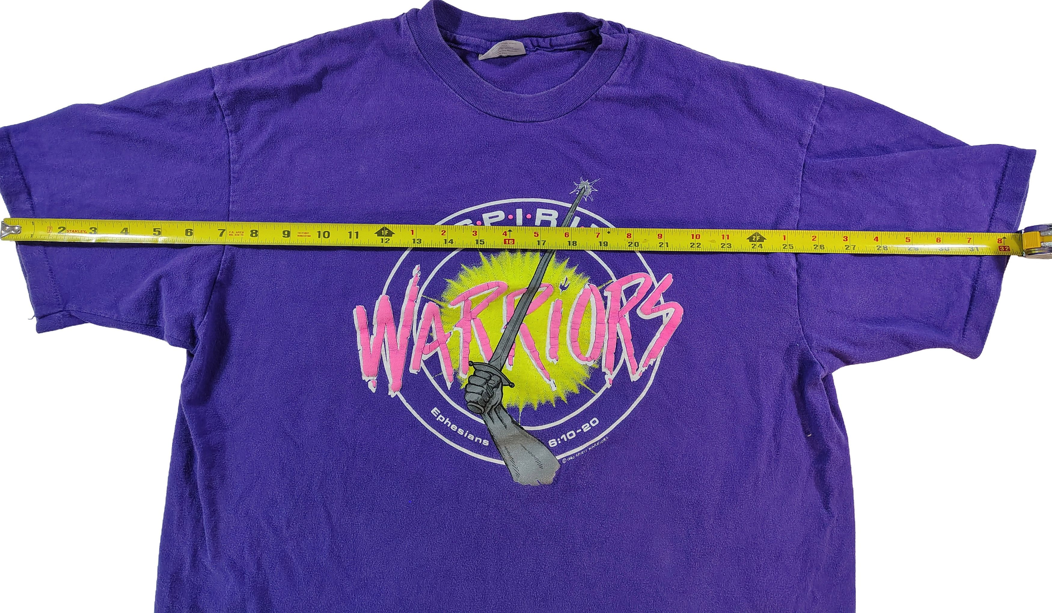 Hanes Men's XL Spirit Warriors Ephesians 6:10-6:20 T-Shirt Size US XL / EU 56 / 4 - 7 Thumbnail