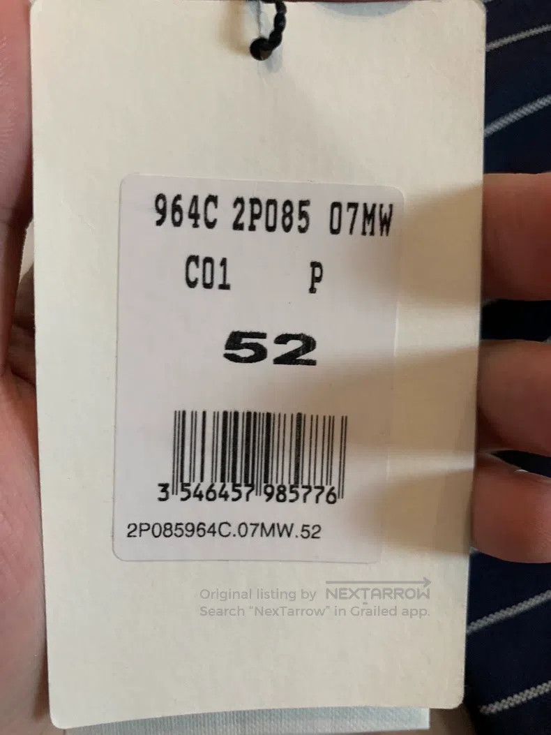 Celine Celine Men's Striped Slacks Size US 36 / EU 52 - 2 Thumbnail