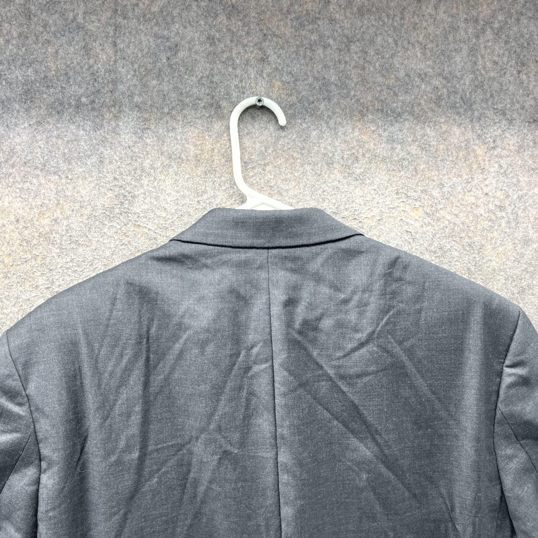 Ralph Lauren Lauren Ralph Lauren Blazer Mens 44S Gray Wool Sport Coat Two Button Jacket Shirt? Size 44R - 6 Thumbnail