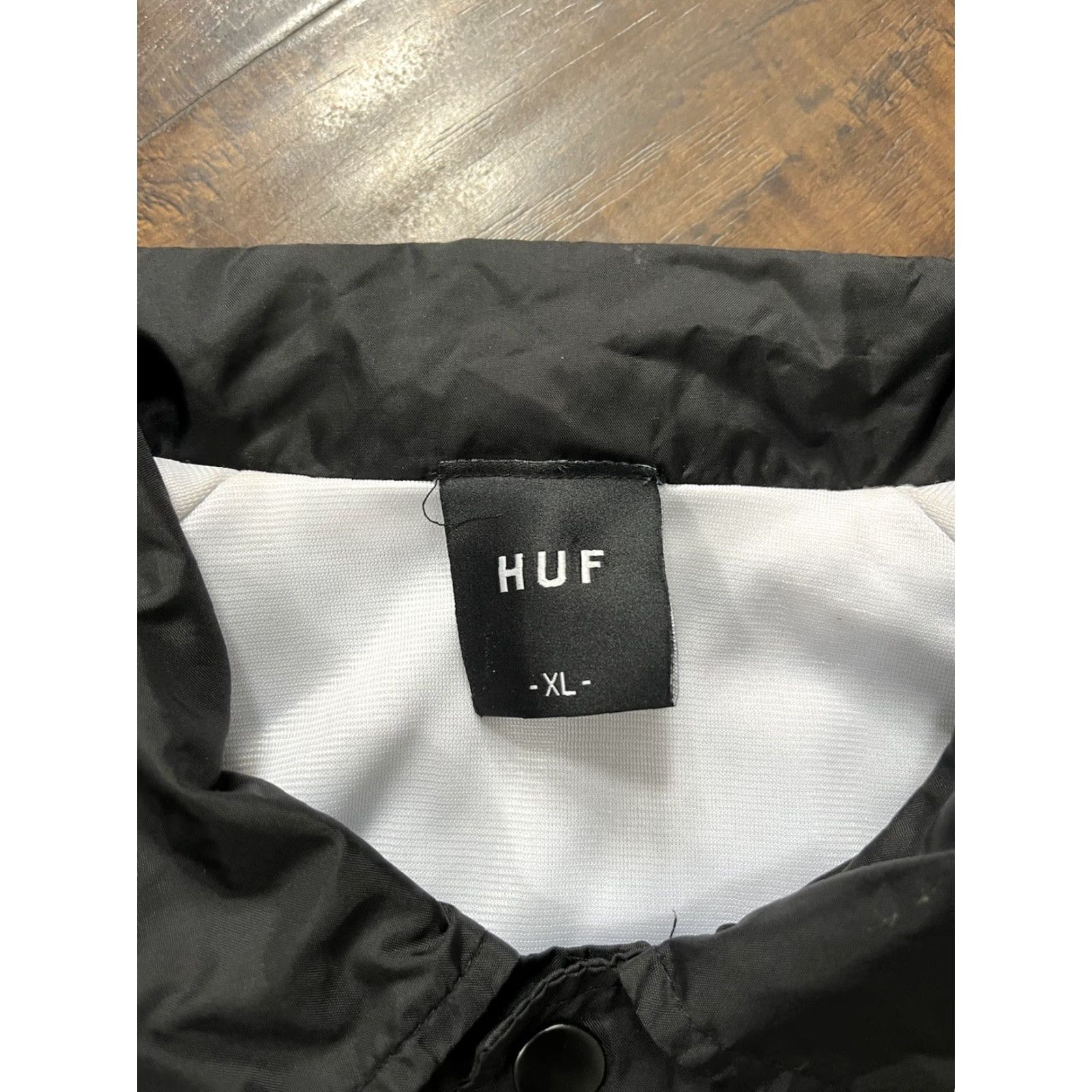 Huf VINTAGE HUF Windbreaker Jacket Mens XL Black South Park Cartman Kenny Stan Kyle Comedy Central Cartoon Size US XL / EU 56 / 4 - 4 Thumbnail