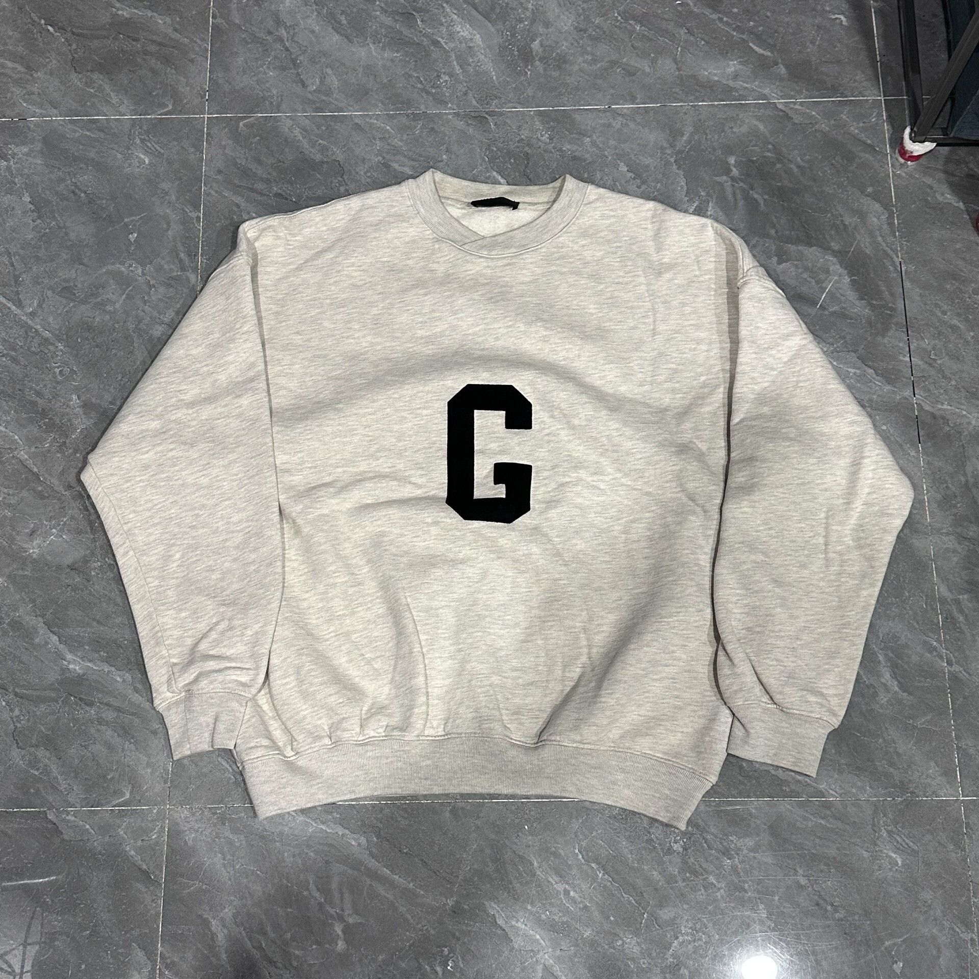 Fear of God Fear of God Oversized Gray Hoodie Size US S / EU 44-46 / 1 - 1 Thumbnail