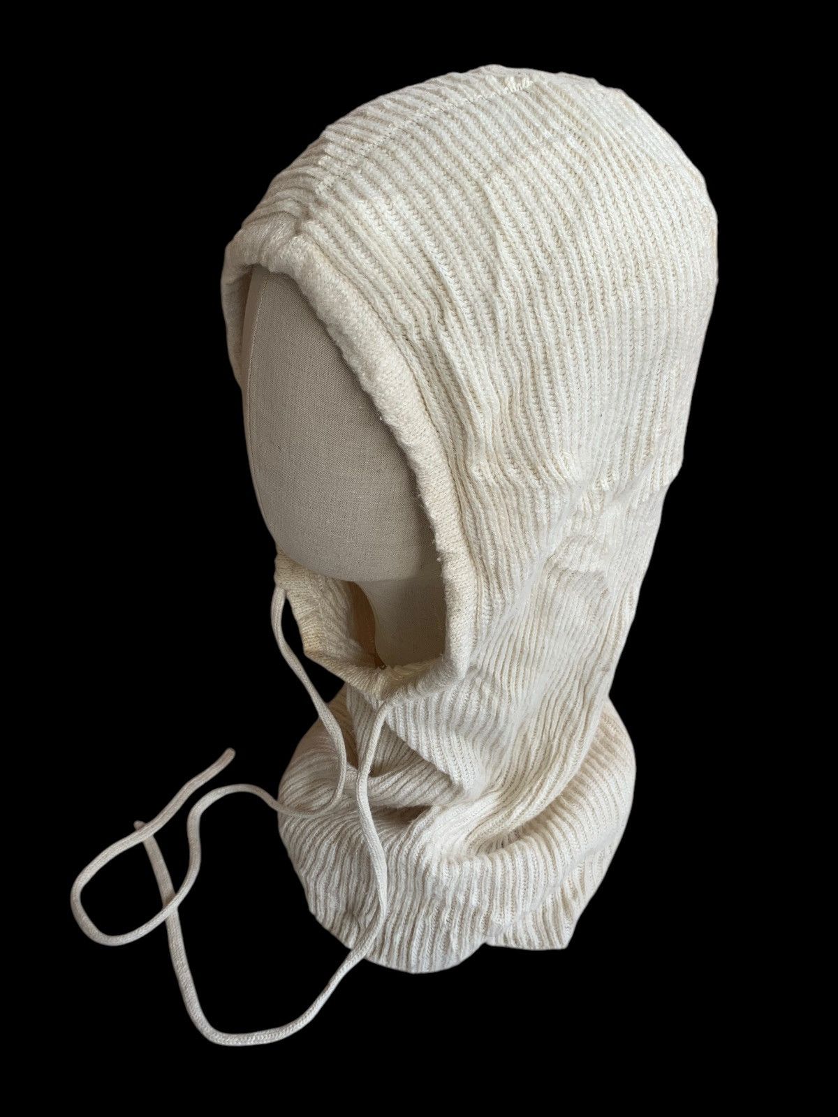 Japanese Brand × Vintage Knitted Balaclava Hoodie Streetwear Winter Sessions Hats Size ONE SIZE - 2 Thumbnail