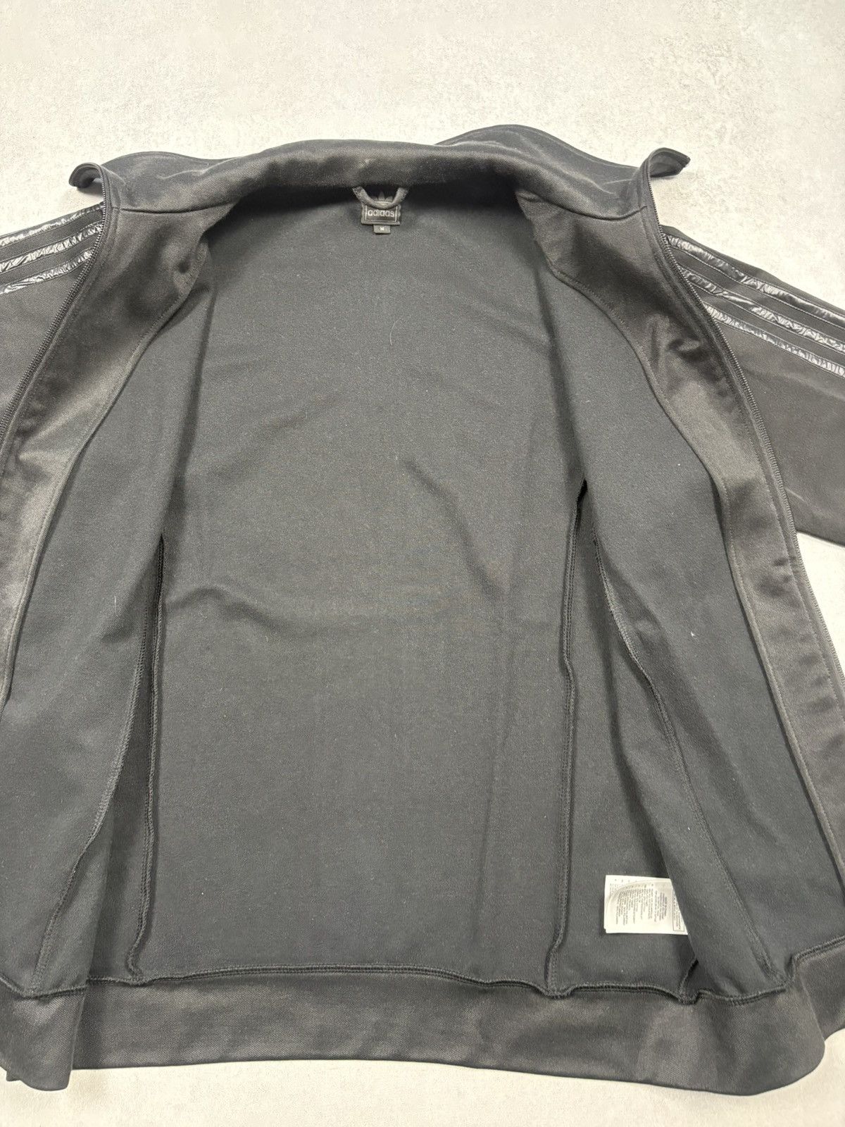 Adidas Vintage Adidas Originals Black Track Jacket Trefoil Zip Up M Size US M / EU 48-50 / 2 - 10 Thumbnail