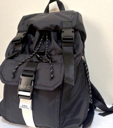 A.P.C. A.P.C. Trek Backpack Black Size ONE SIZE - 4 Thumbnail