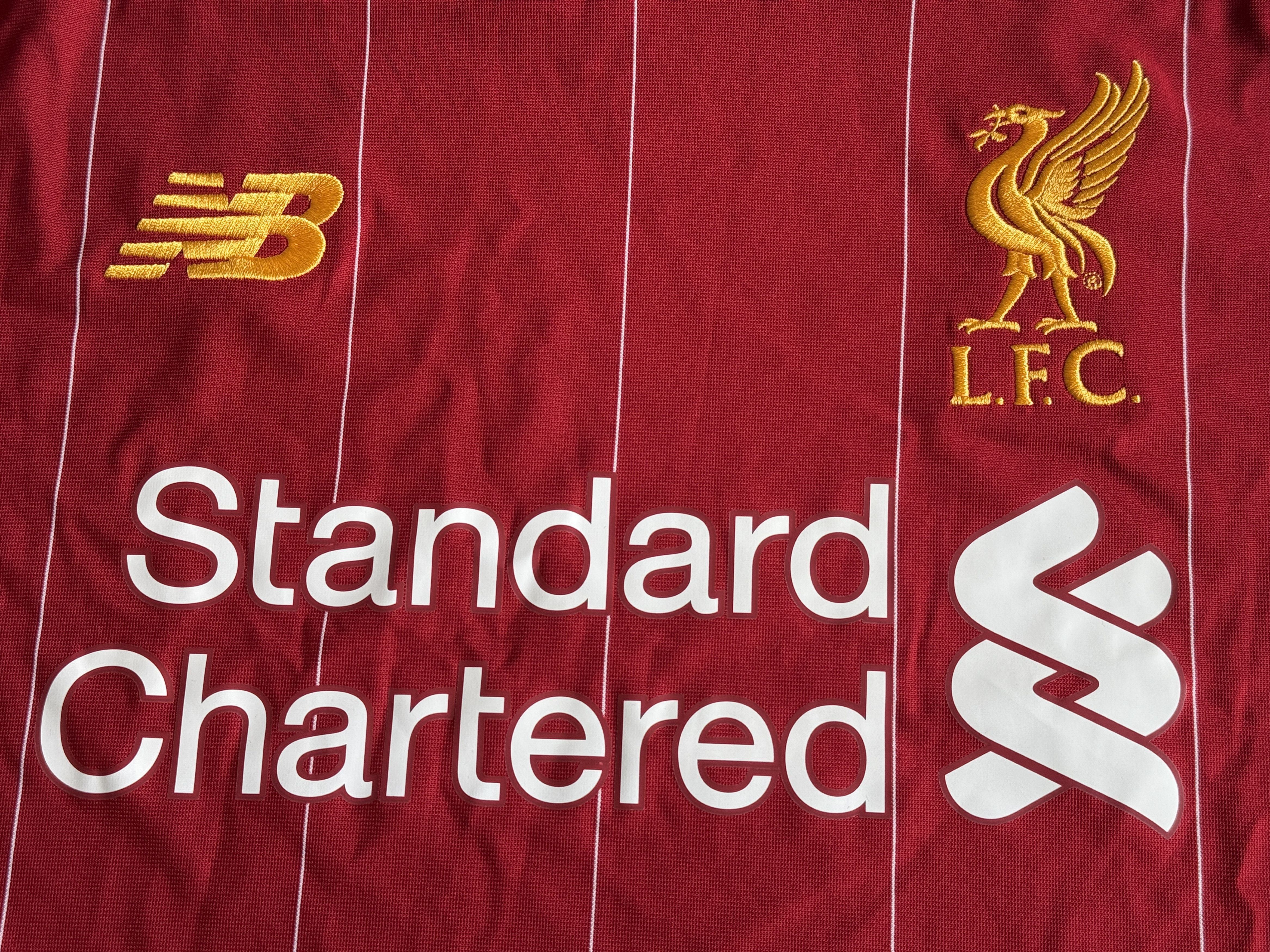 New Balance LIVERPOOL 2019 2020 FOOTBALL SHIRT SOCCER JERSEY L Size US L / EU 52-54 / 3 - 5 Thumbnail