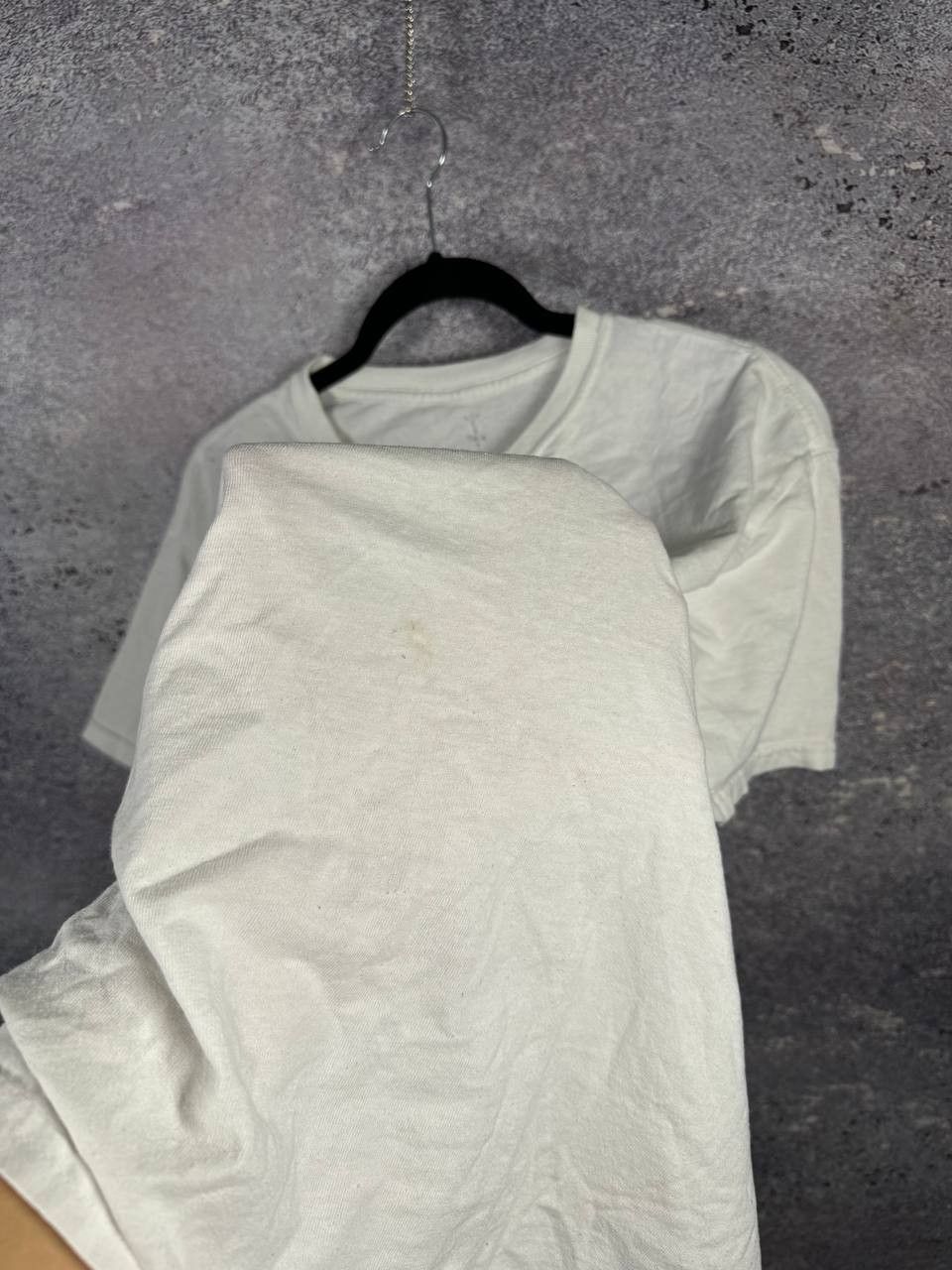 Travis Scott Travis Scott Cactus Jack Bassic Logo white Tee Men's Large Size US L / EU 52-54 / 3 - 8 Thumbnail