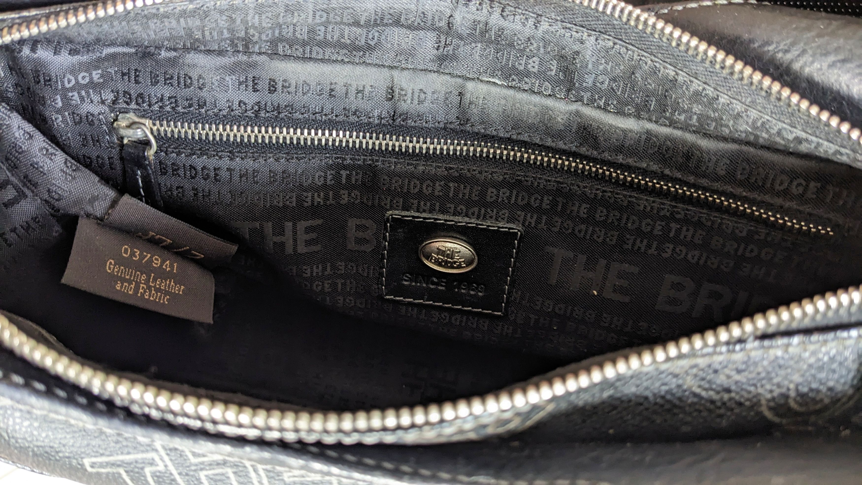 Other VINTAGE THE BRIDGE Black Monogram Logo Size ONE SIZE - 11 Thumbnail