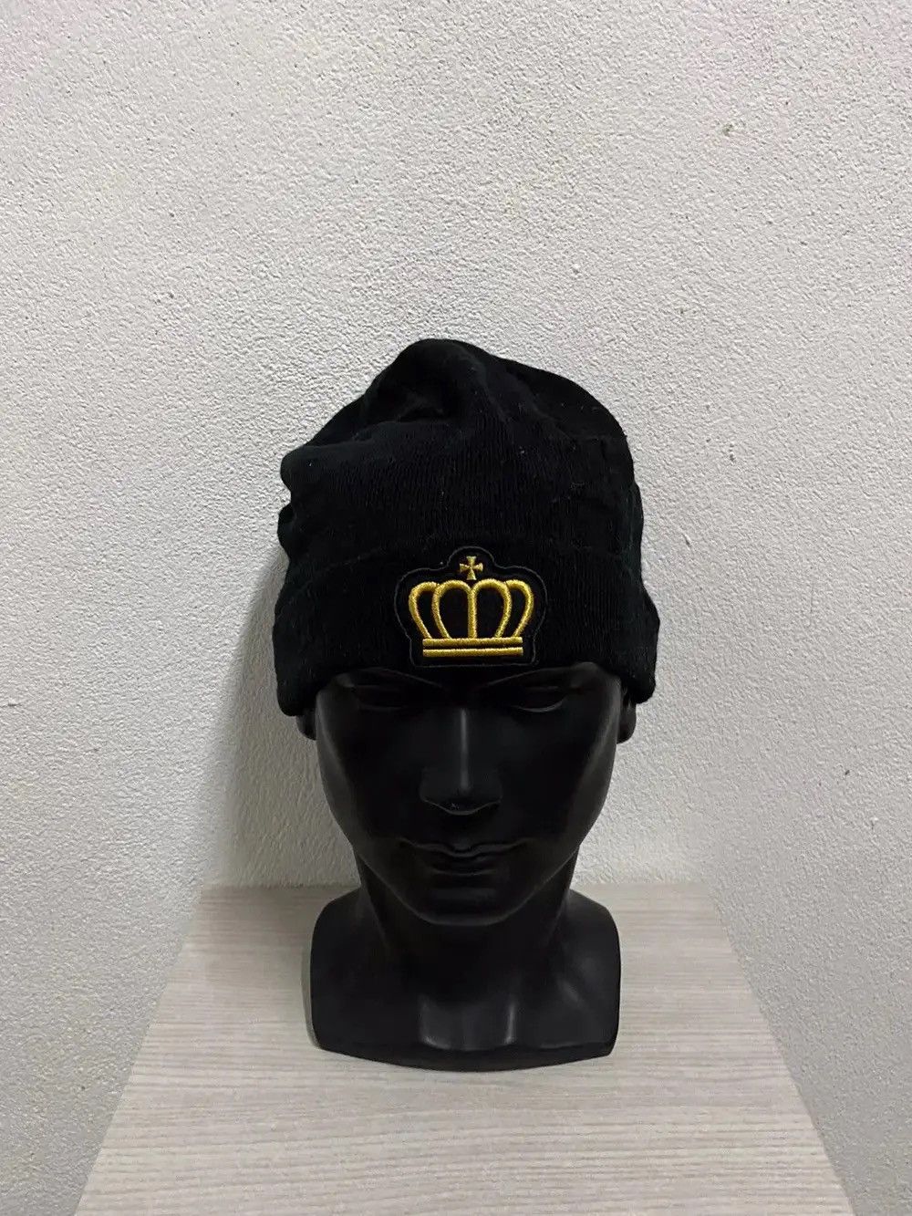 Japanese Brand × Vintage Japanese Brand Small Logo Beanie Hat Size ONE SIZE - 2 Thumbnail